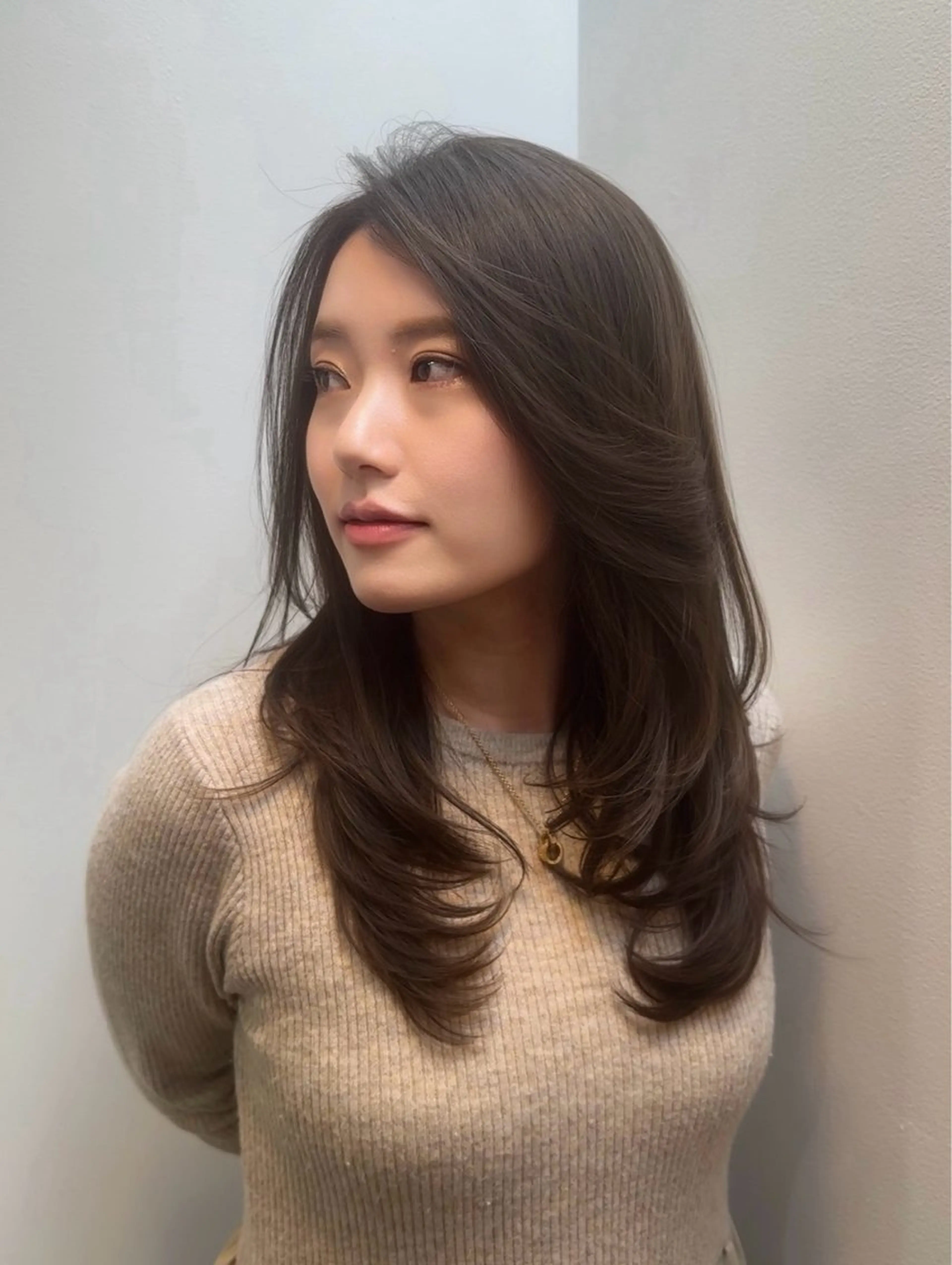 セミロング 表参道/レイヤー/ ABU🐦‍🔥のヘアスタイル