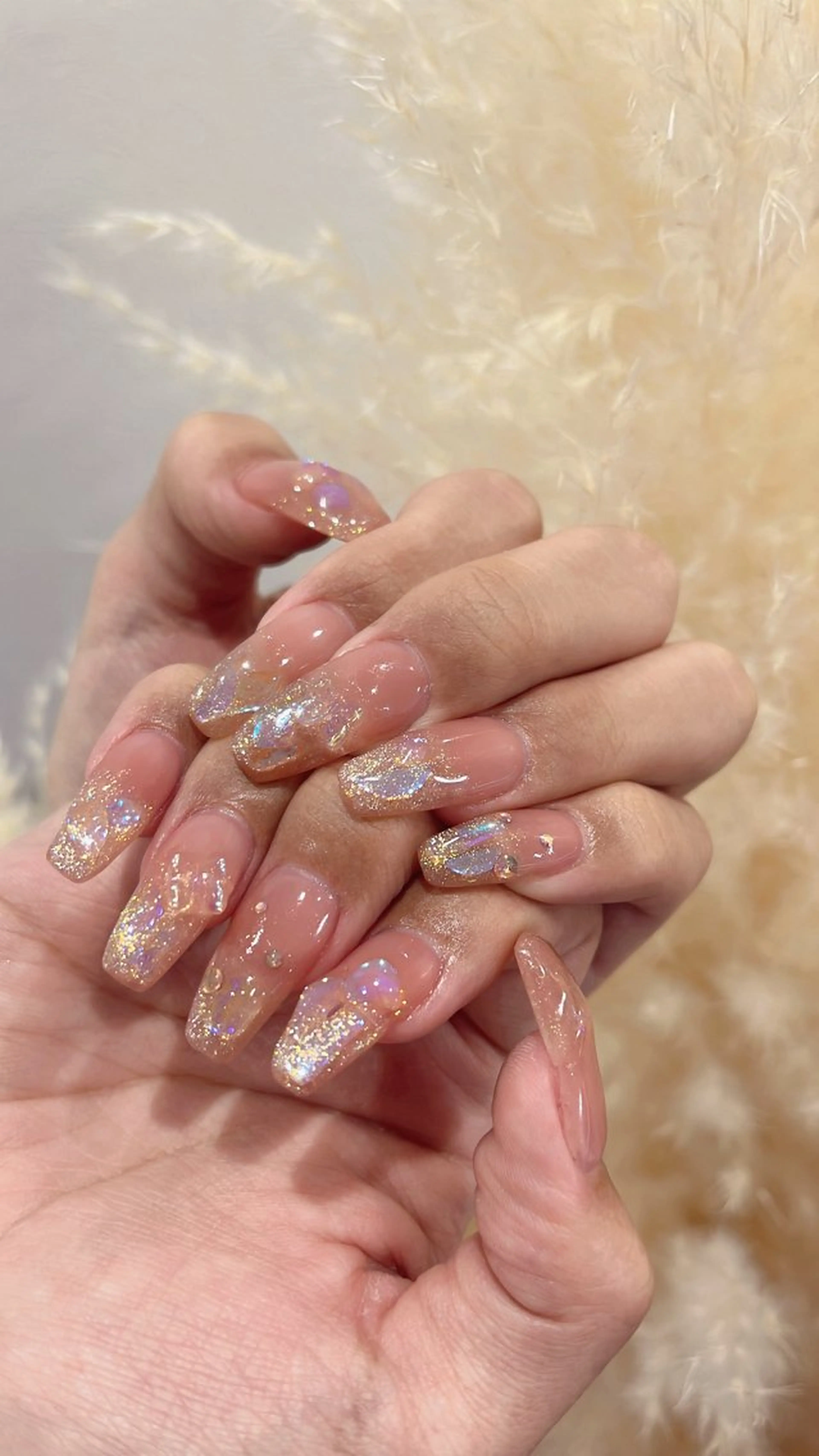 ネイル 持ち込み スカルプネイル Lumos nails&eyelashes桜川店所属・Lumos hirocoのネイルデザイン