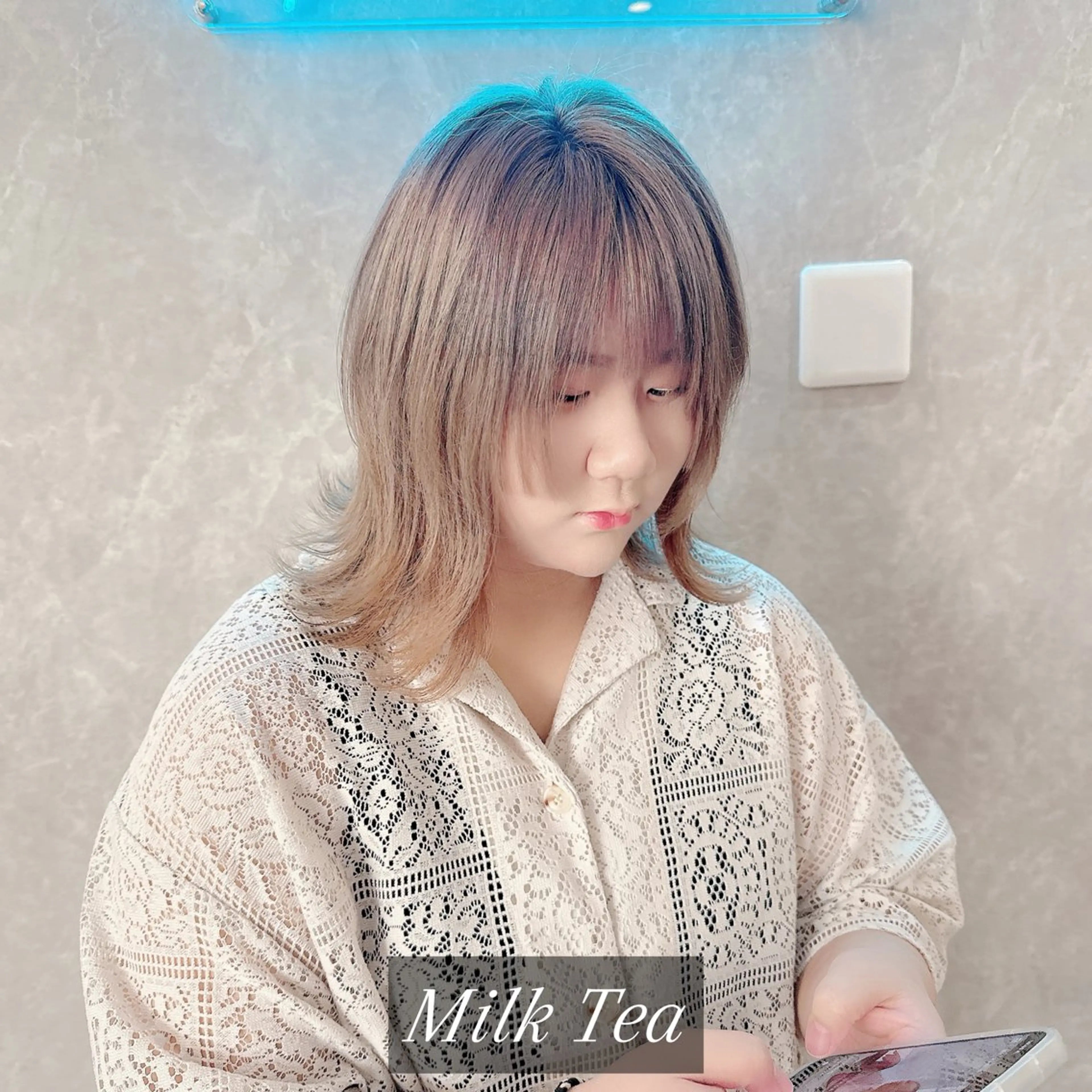 ミディアム カラー バレイヤージュ ブリーチ ケアブリーチ ダブルカラー イヤリングカラー ヘアカラー トリートメント デザインカラー髪質 改善Lilithのその他イメージ