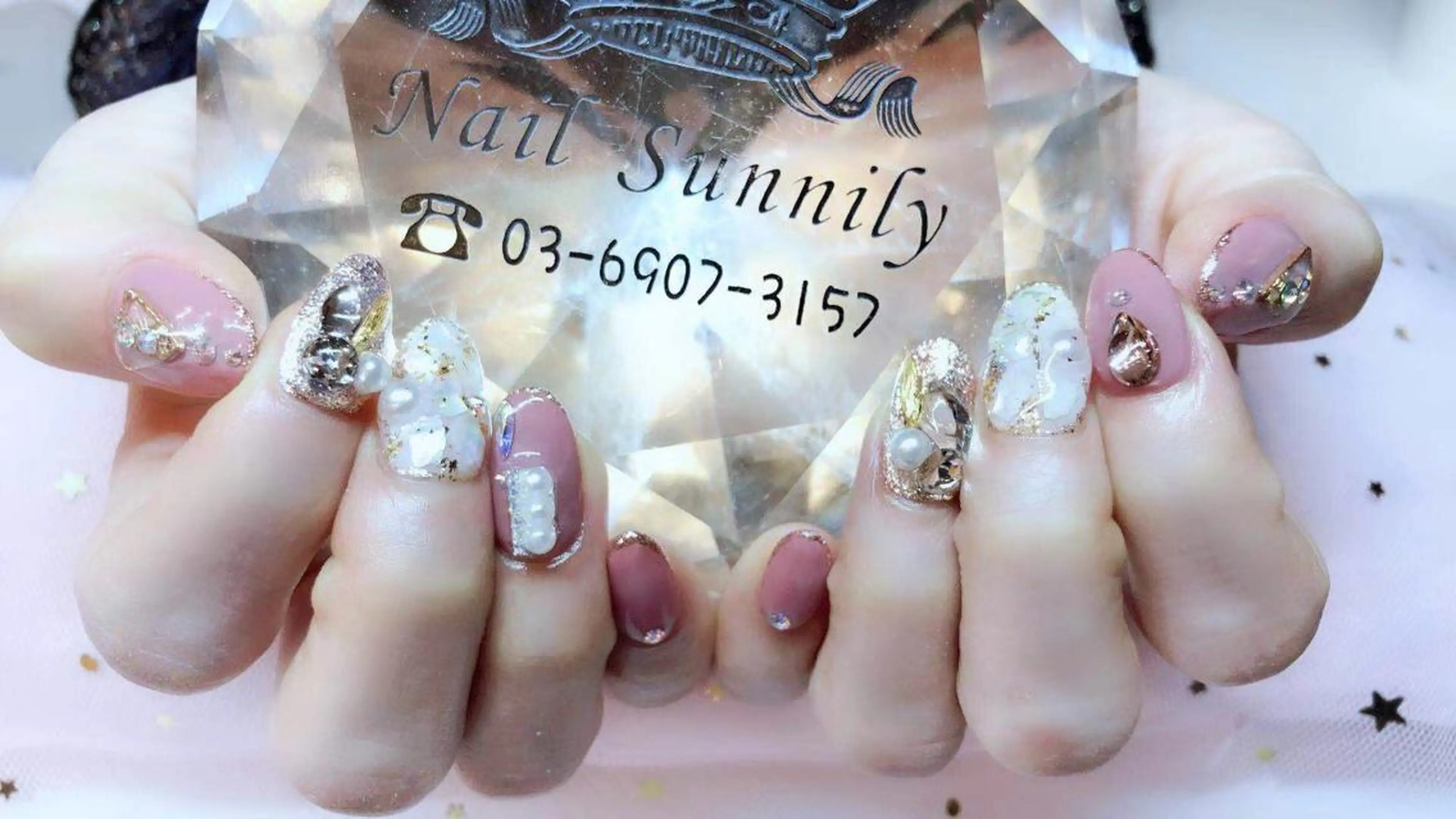 ネイル 長さだし専門店 M2　rikaのネイルデザイン