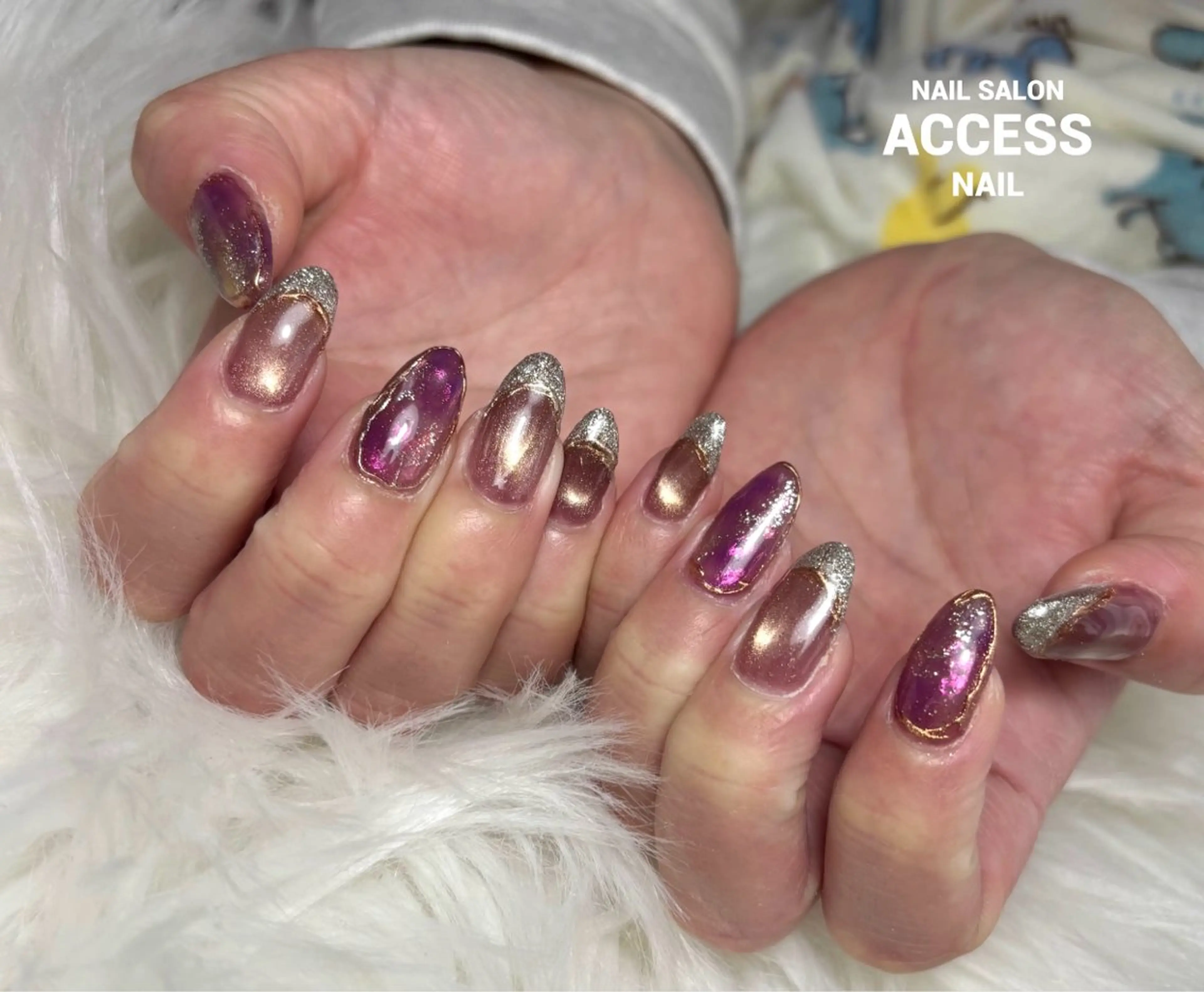 ネイル access nailのネイルデザイン