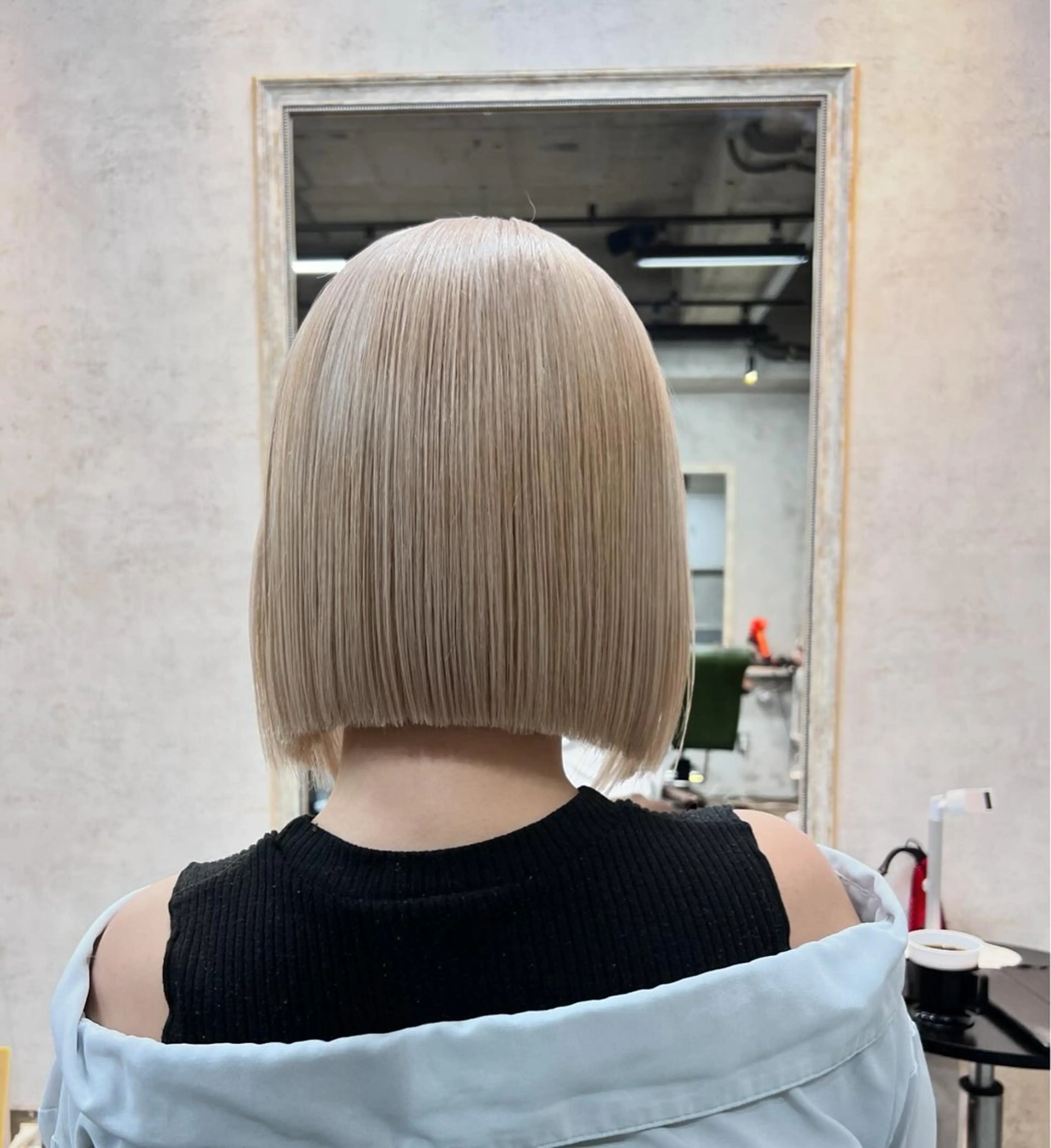 ショート カラー apollo yokohama所属・バレイヤージュ横浜 ハイライトのヘアスタイル