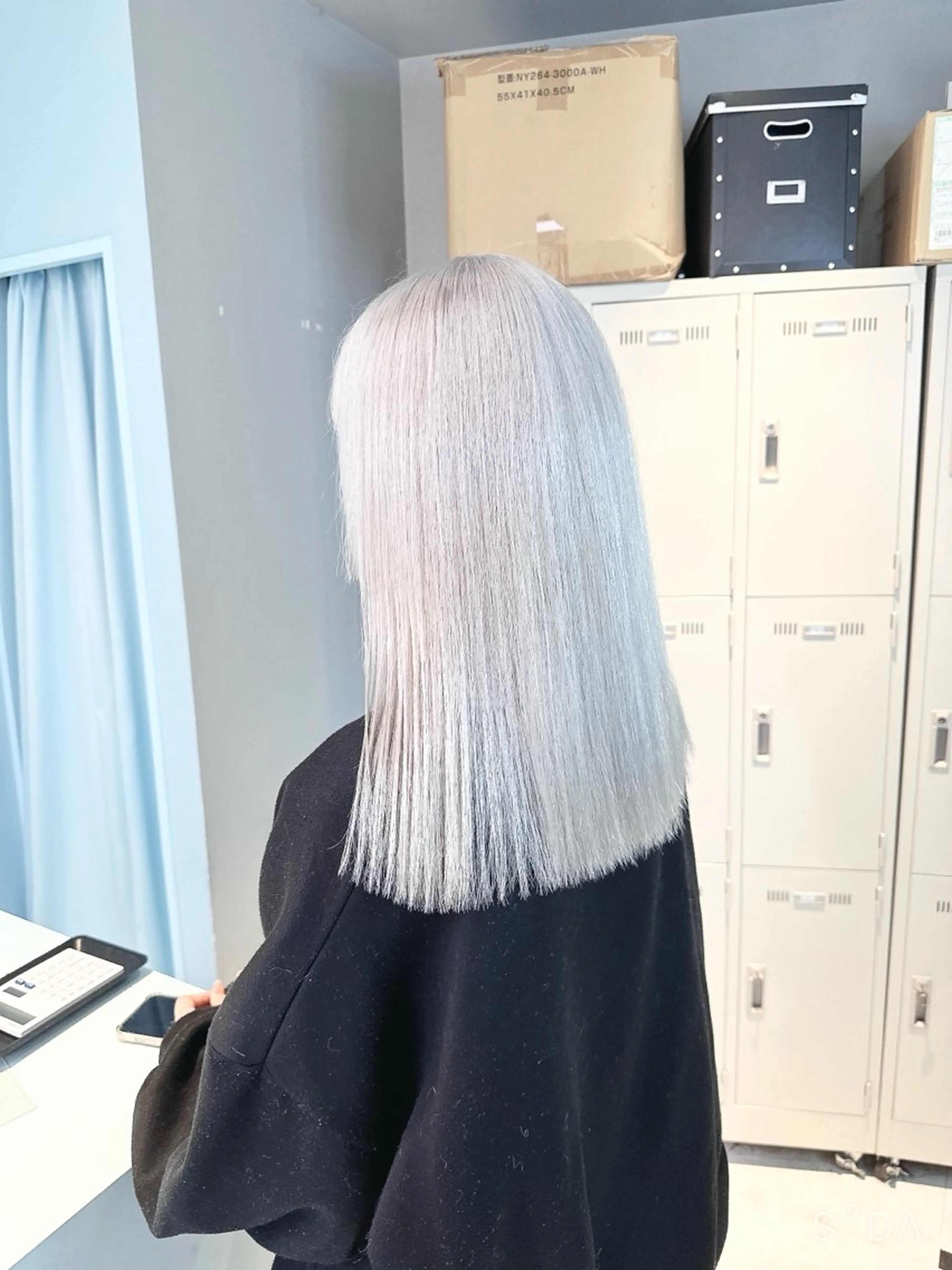 セミロング カラー ヘアカラー ヘッドスパ ヘアセット 🪄池袋ハイトーン 🪄ブリーチカラーのヘアスタイル