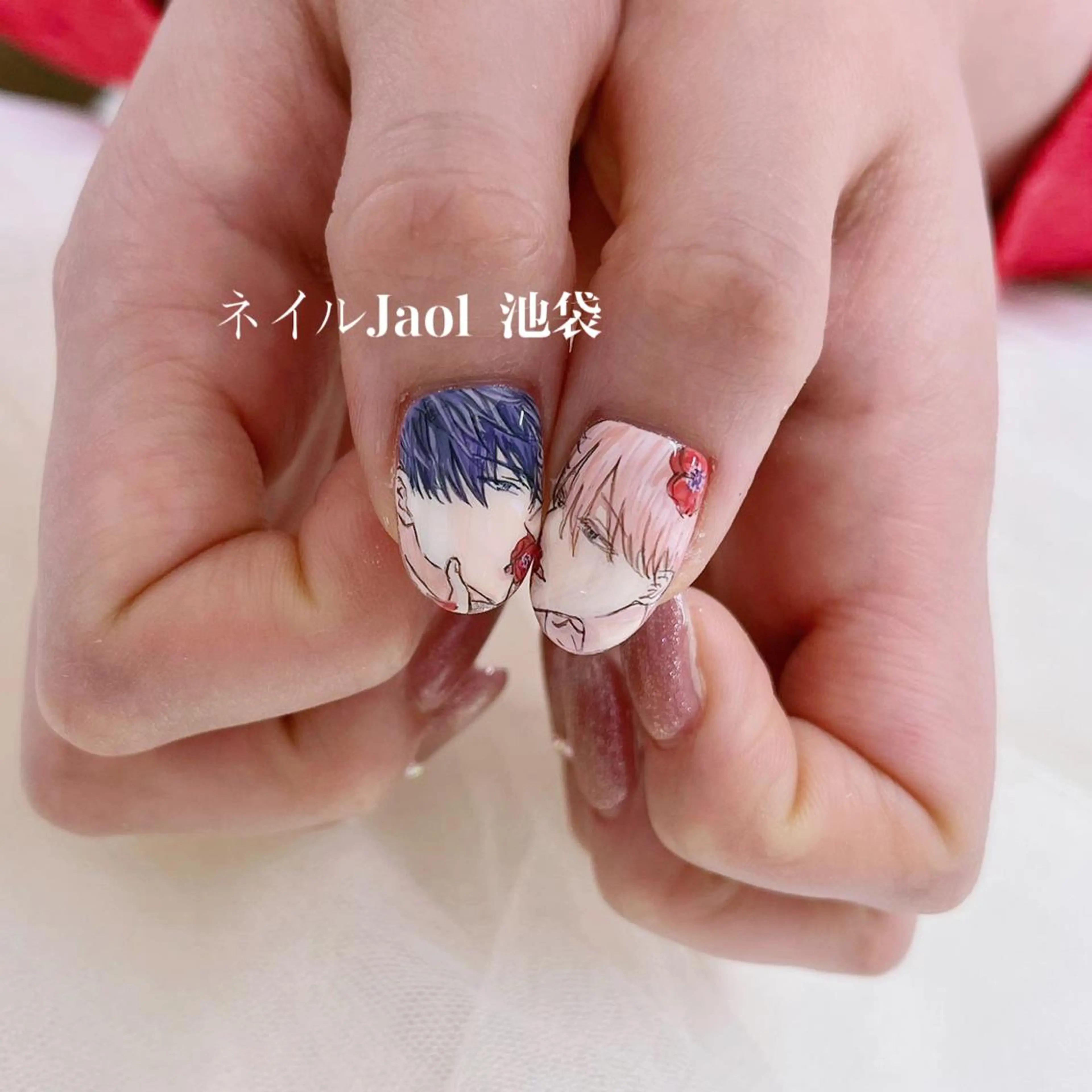 ミディアム nail jaol池袋店所属・ネイルJaol 池袋のネイルデザイン