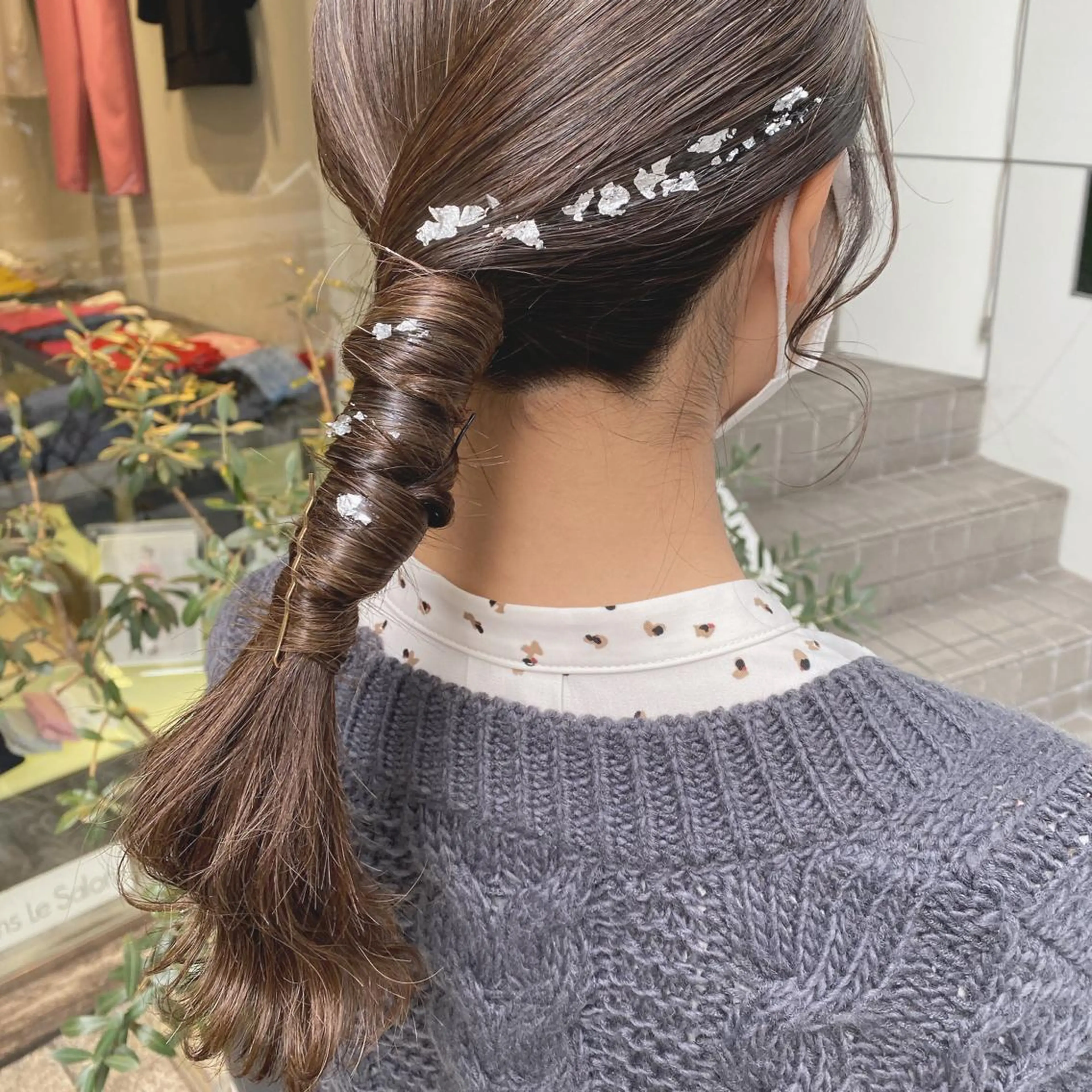 セミロング カラー ヘアアレンジ マツエク・マツパ アイブロウ Noah's　Ark所属・透明感カラー🫧ヘア セット🫧松本菜月の眉毛・アイブロウイメージ