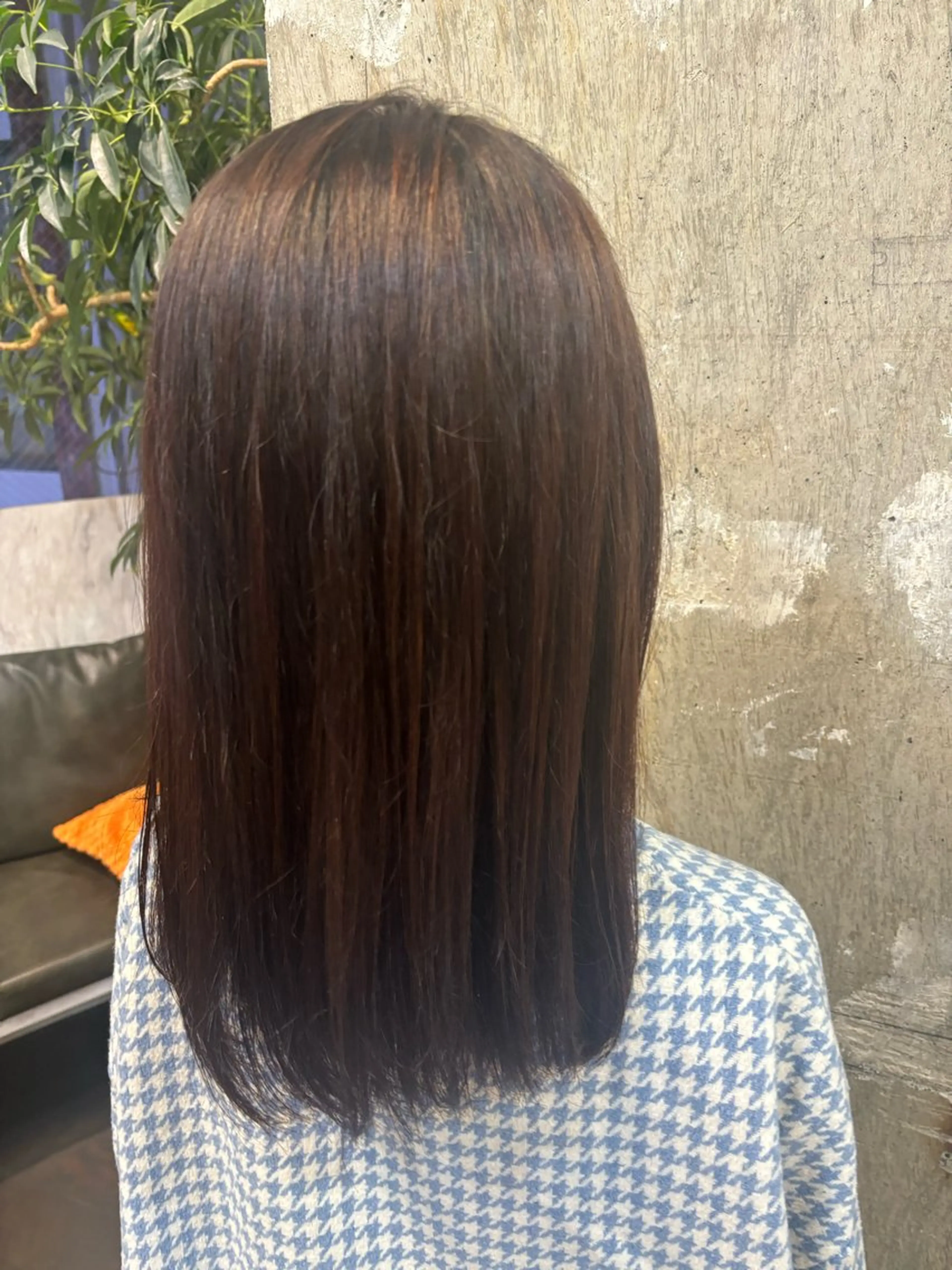 ロング カラー ブラウンカラー ピンクカラー ピンクブラウン パーマ、ストレート 🫧ちひろ🫧のヘアスタイル