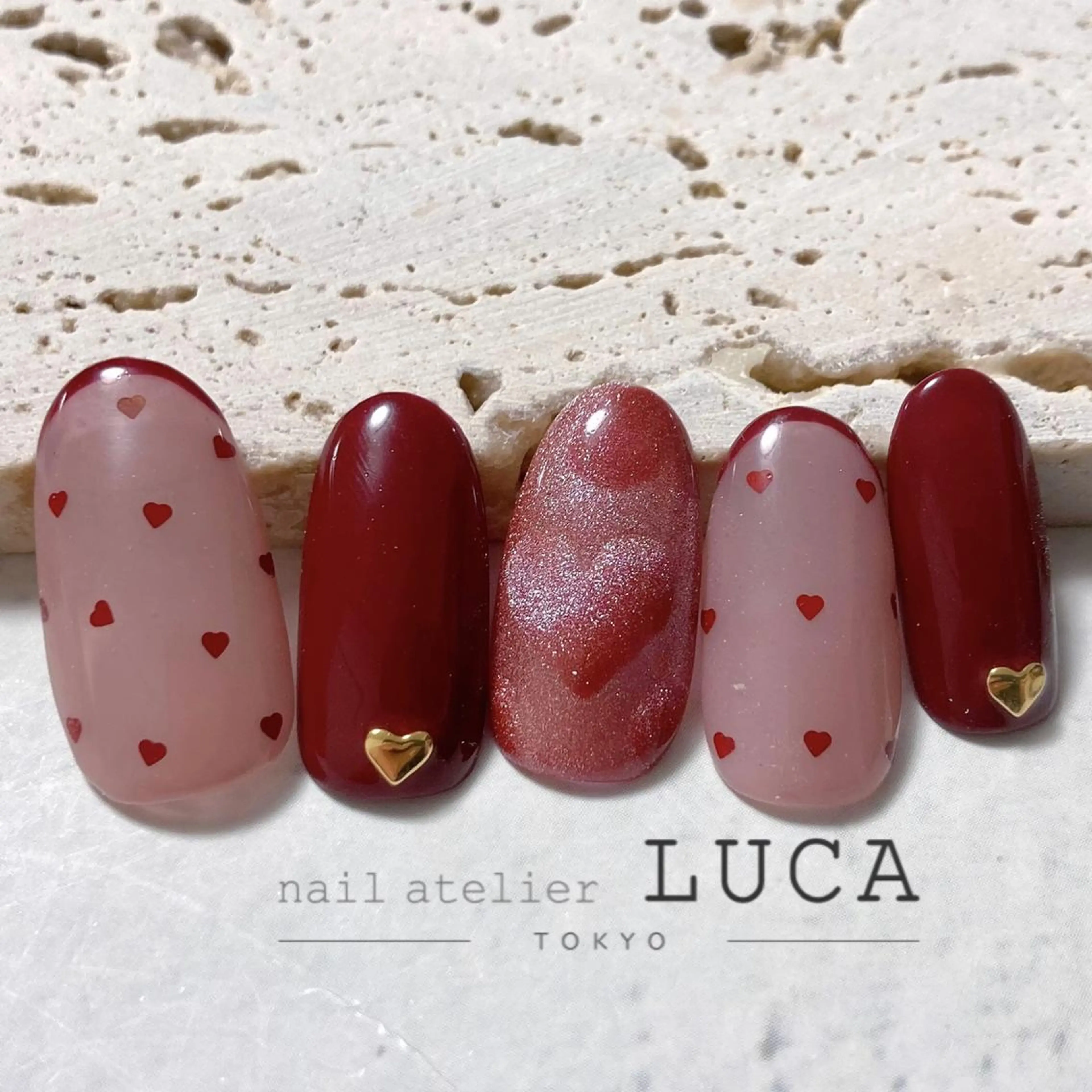 ネイル アートネイル オーロラネイル クリアネイル 長さ出し フットネイル ハンドネイル ネイルアトリエルカ スタッフのネイルデザイン