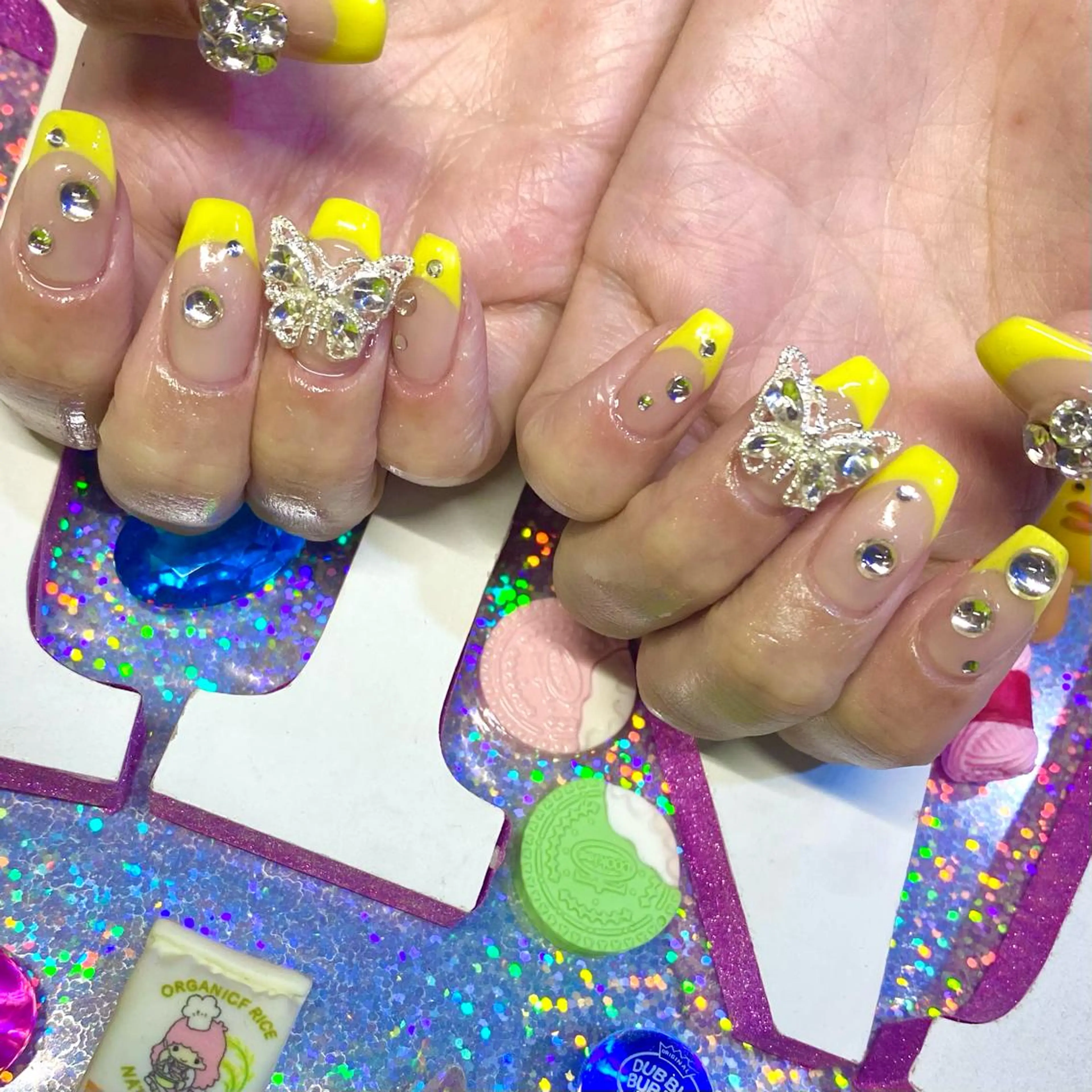 ネイル アートネイル クリアネイル ジェルネイル ニュアンスネイル オフィスネイル 8appy YUKITIN.Bのネイルデザイン