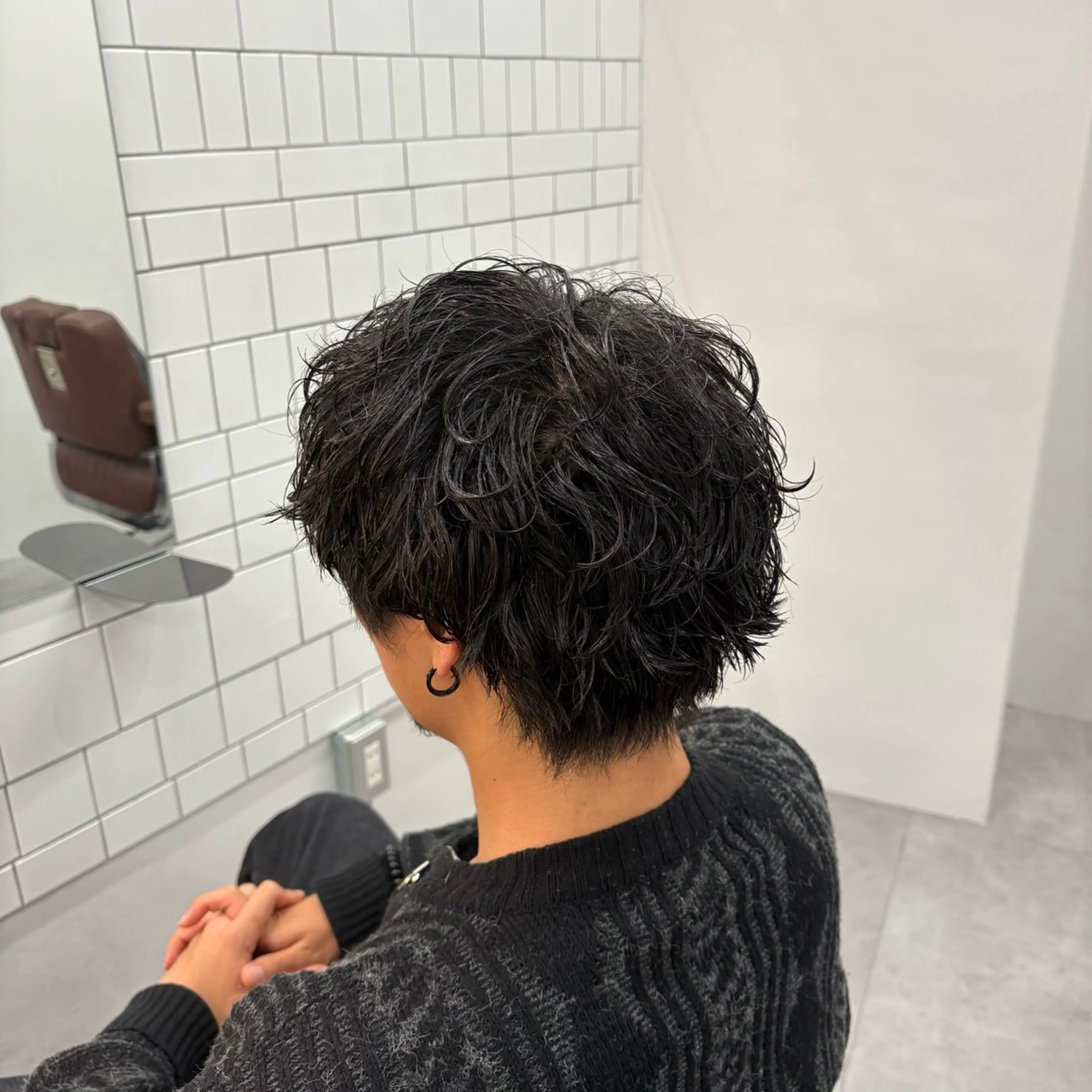 パーマ メンズ 【メンズ特化】中場 健人/西梅田/北新地のヘアスタイル