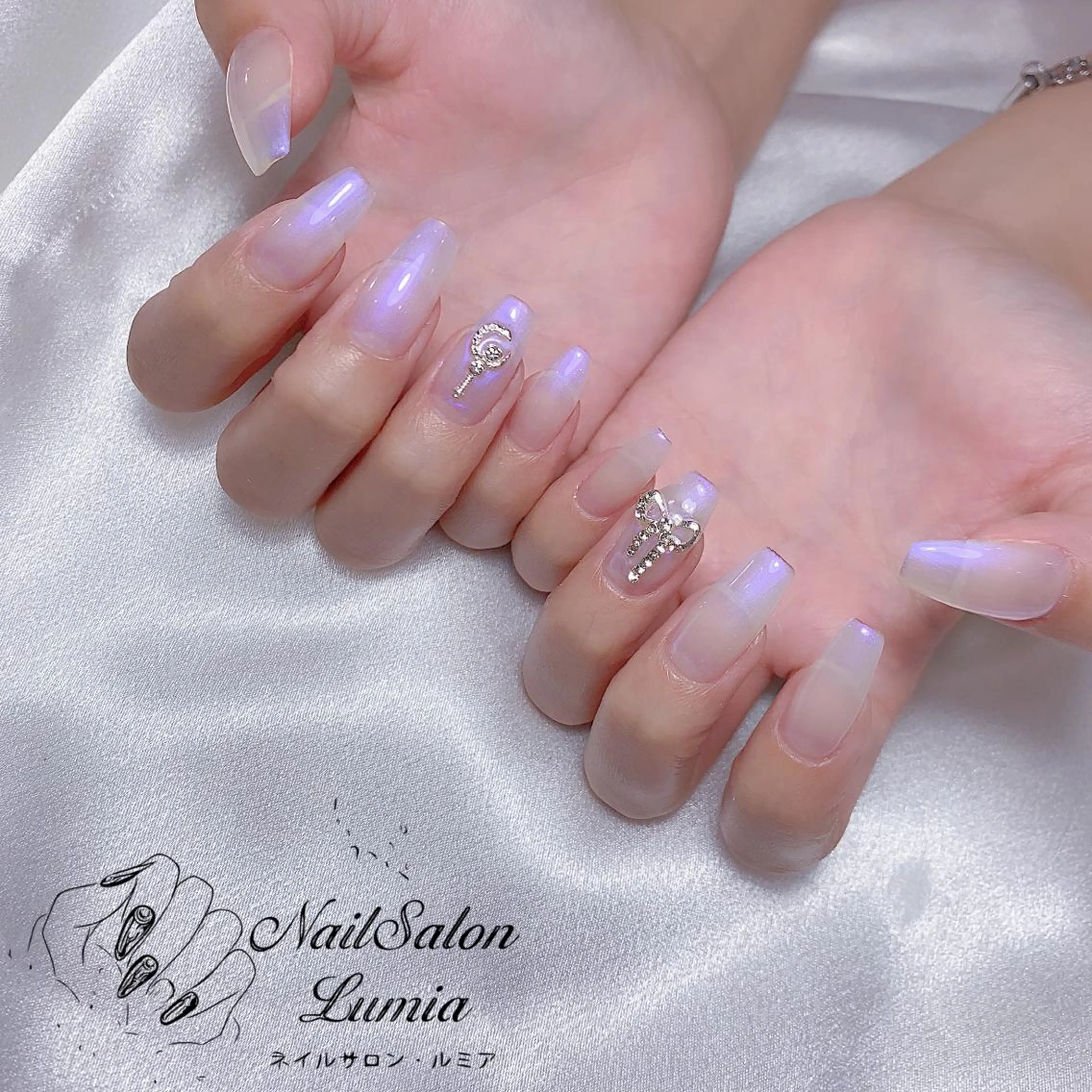 ネイル ハンドネイル ネイルサロン ルミア Lumia 店長のネイルデザイン