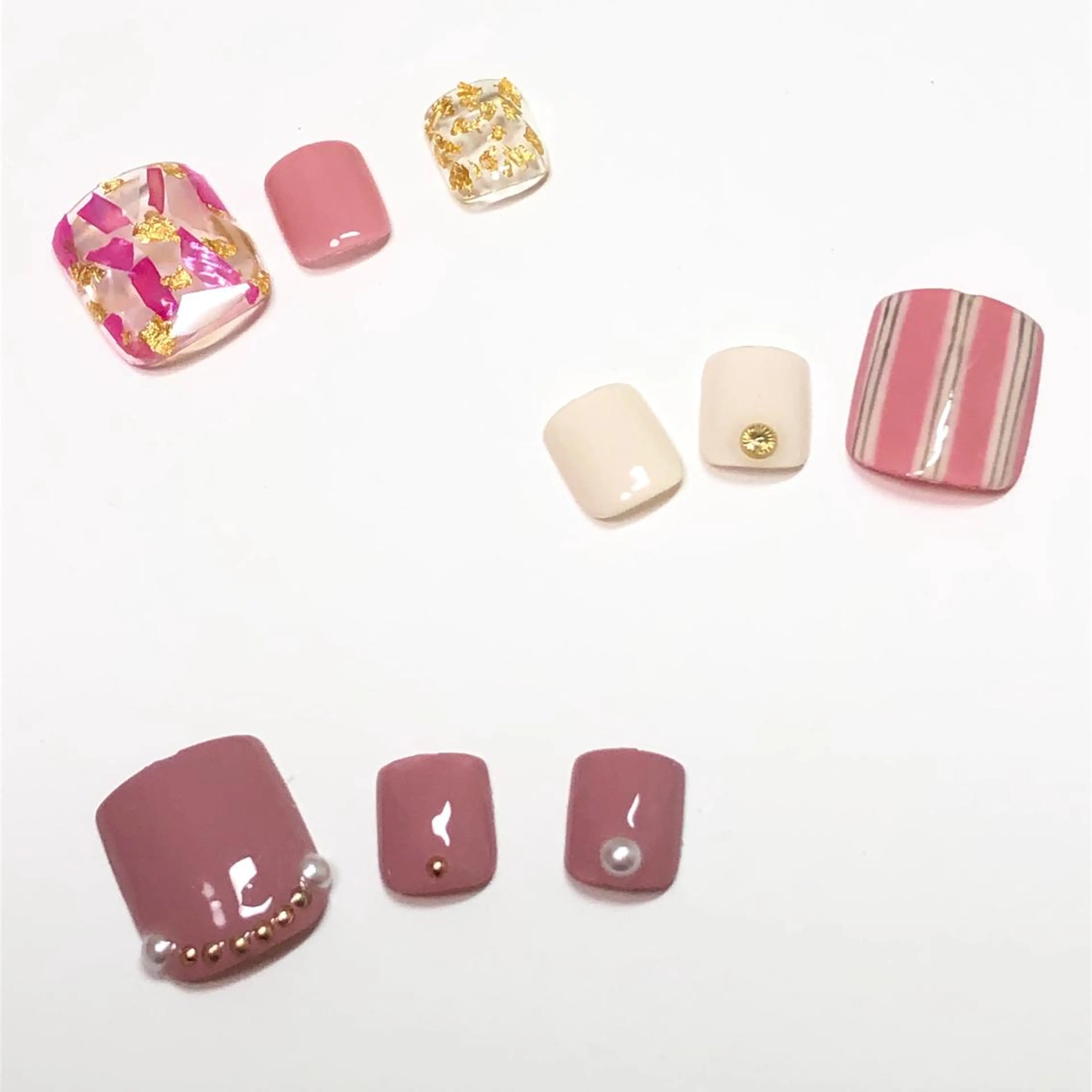 ネイル フットネイル Toujours nail所属・Toujours / nijinaのネイルデザイン