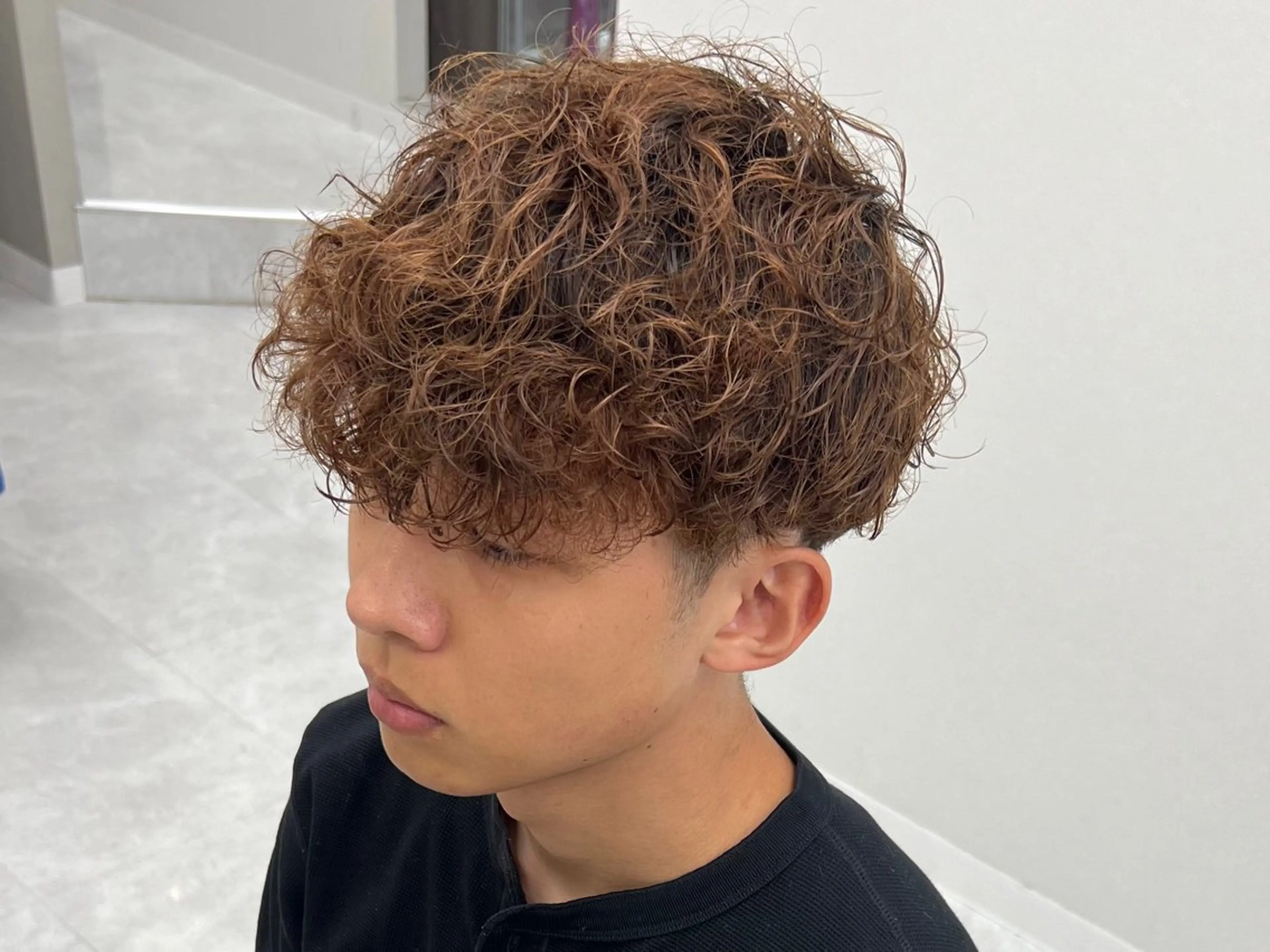 ショート パーマ メンズ カット パーマ ヘアセット 垢抜けメンズパーマ/ DAICHIのヘアスタイル