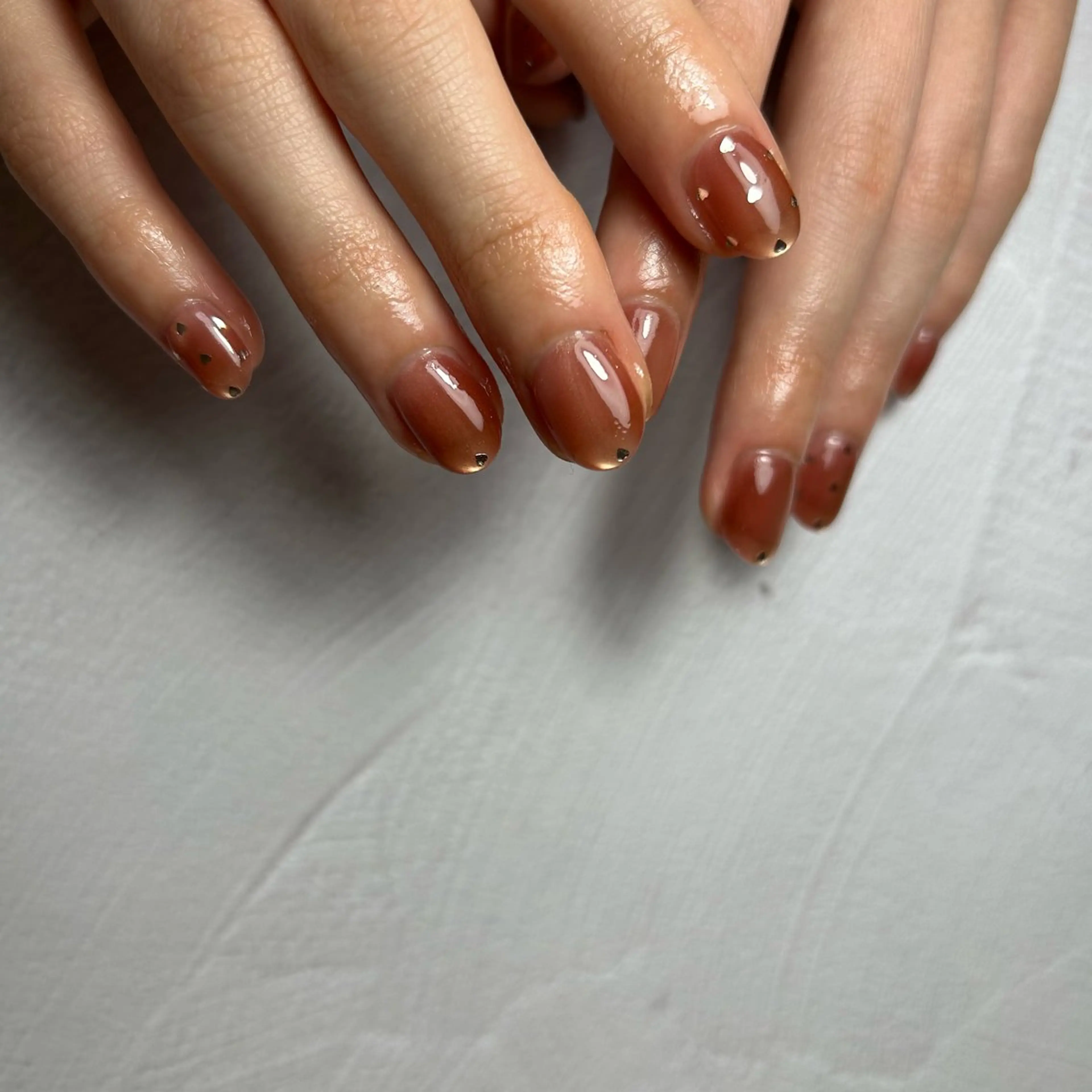 ネイル ハート マグネットネイル バレンタイン Aika／爪エステ プロテケアネイル®︎のネイルデザイン