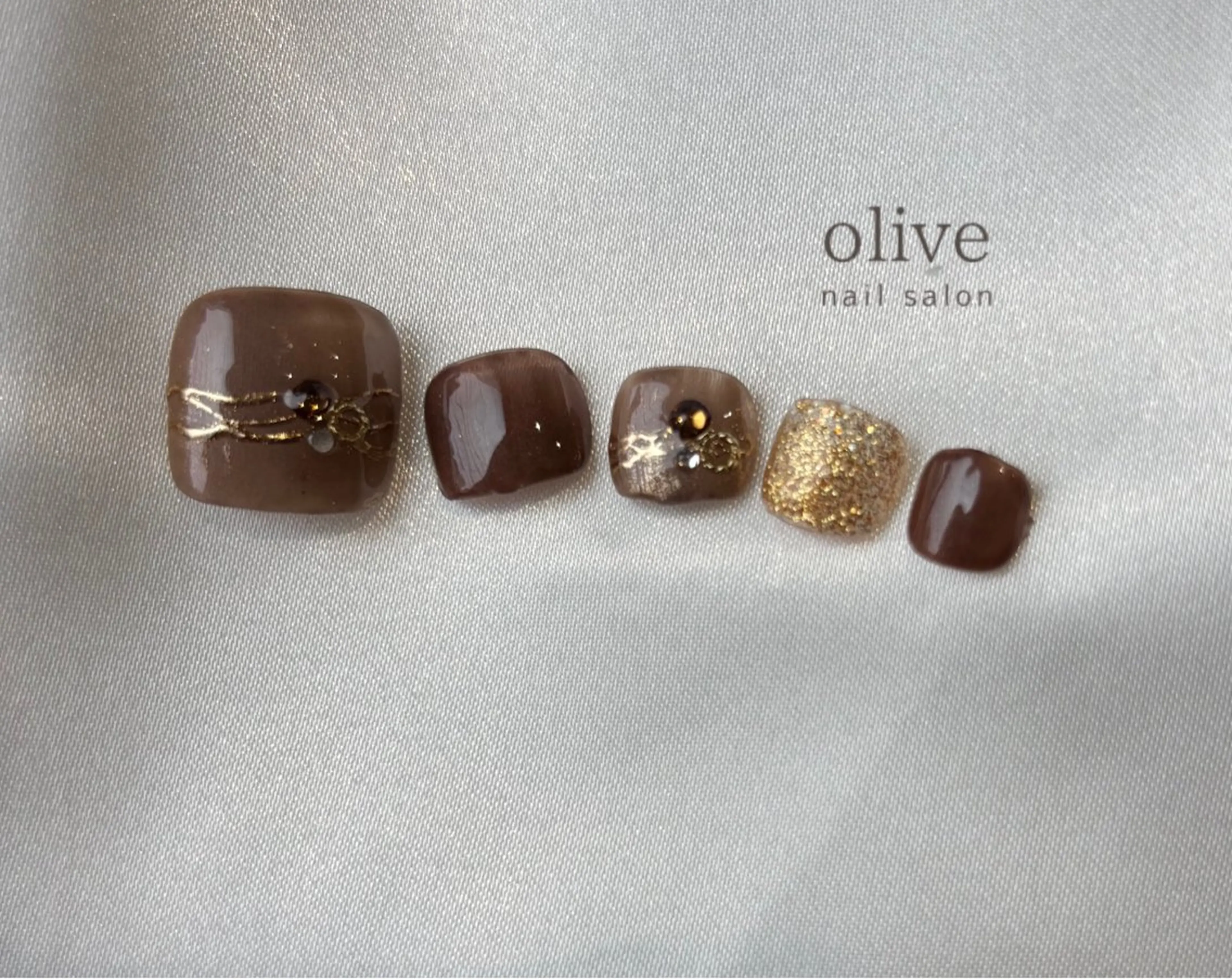 ネイル フットネイル nail salon oliveのネイルデザイン