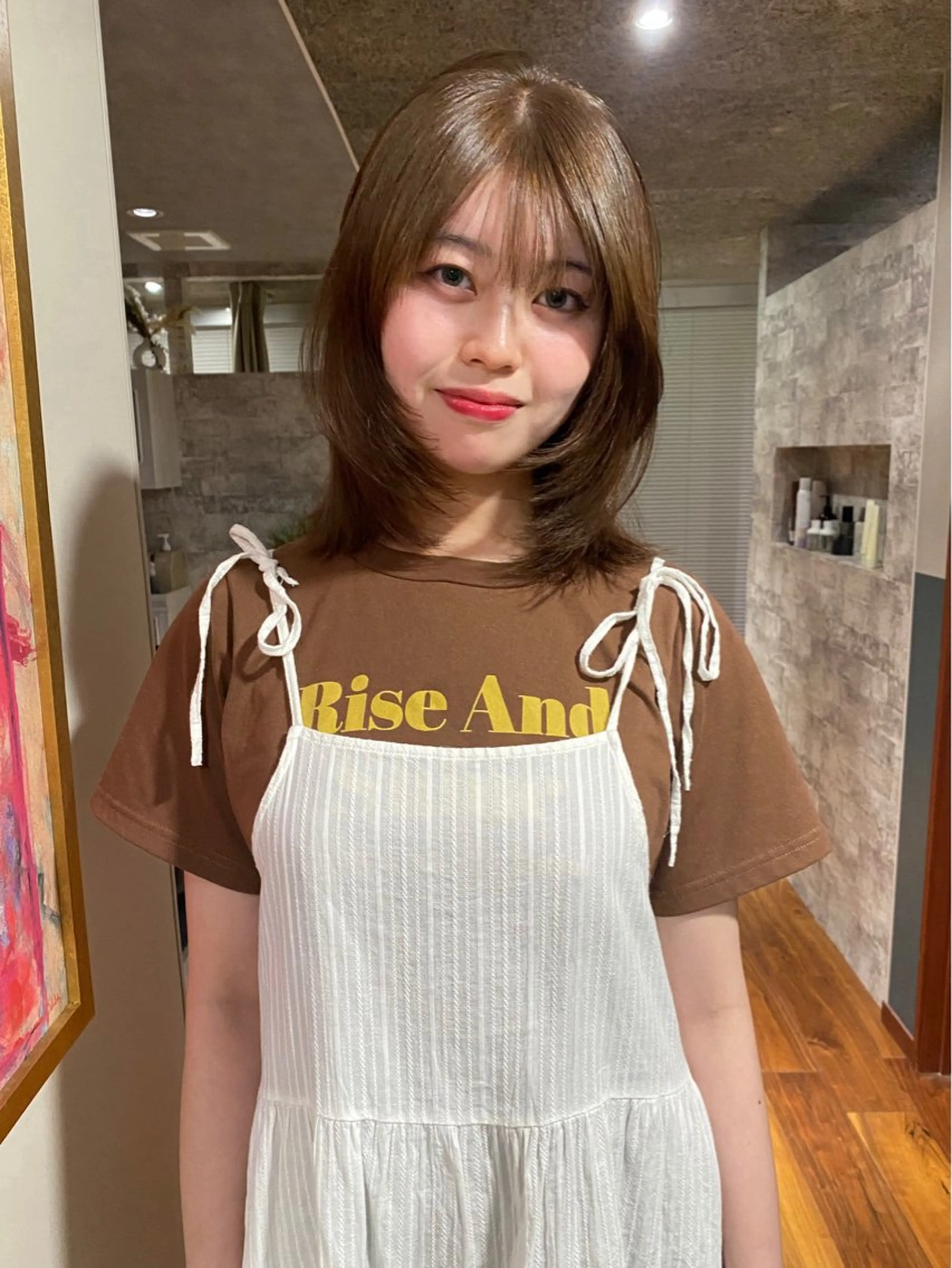 ショート カラー カット ヘアカラー トリートメント mai / linoah˚✧のヘアスタイル