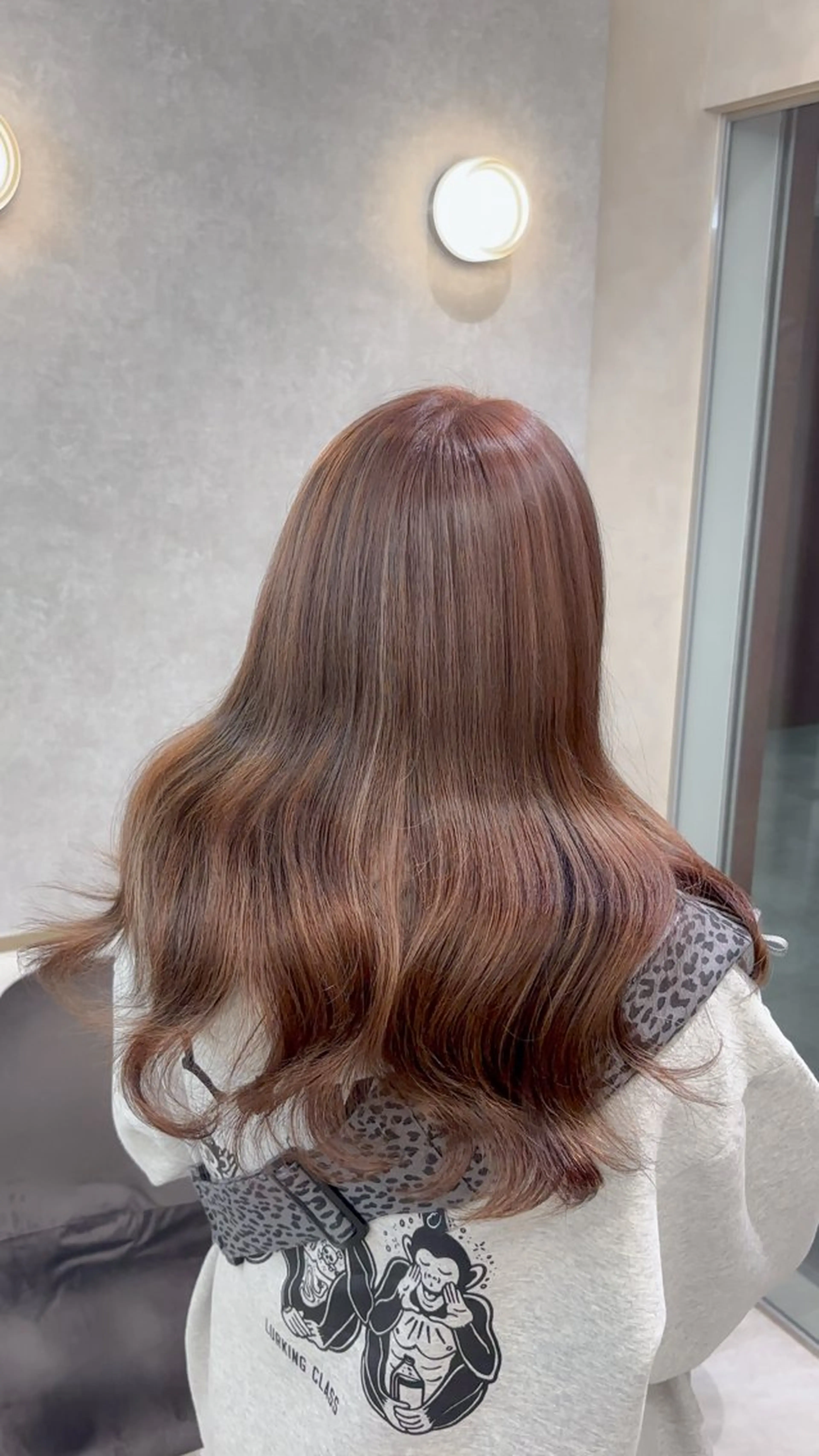 ロング カラー ヘアカラー 暖色/髪質改善/ ツヤ髪🎀本田愛来のヘアスタイル