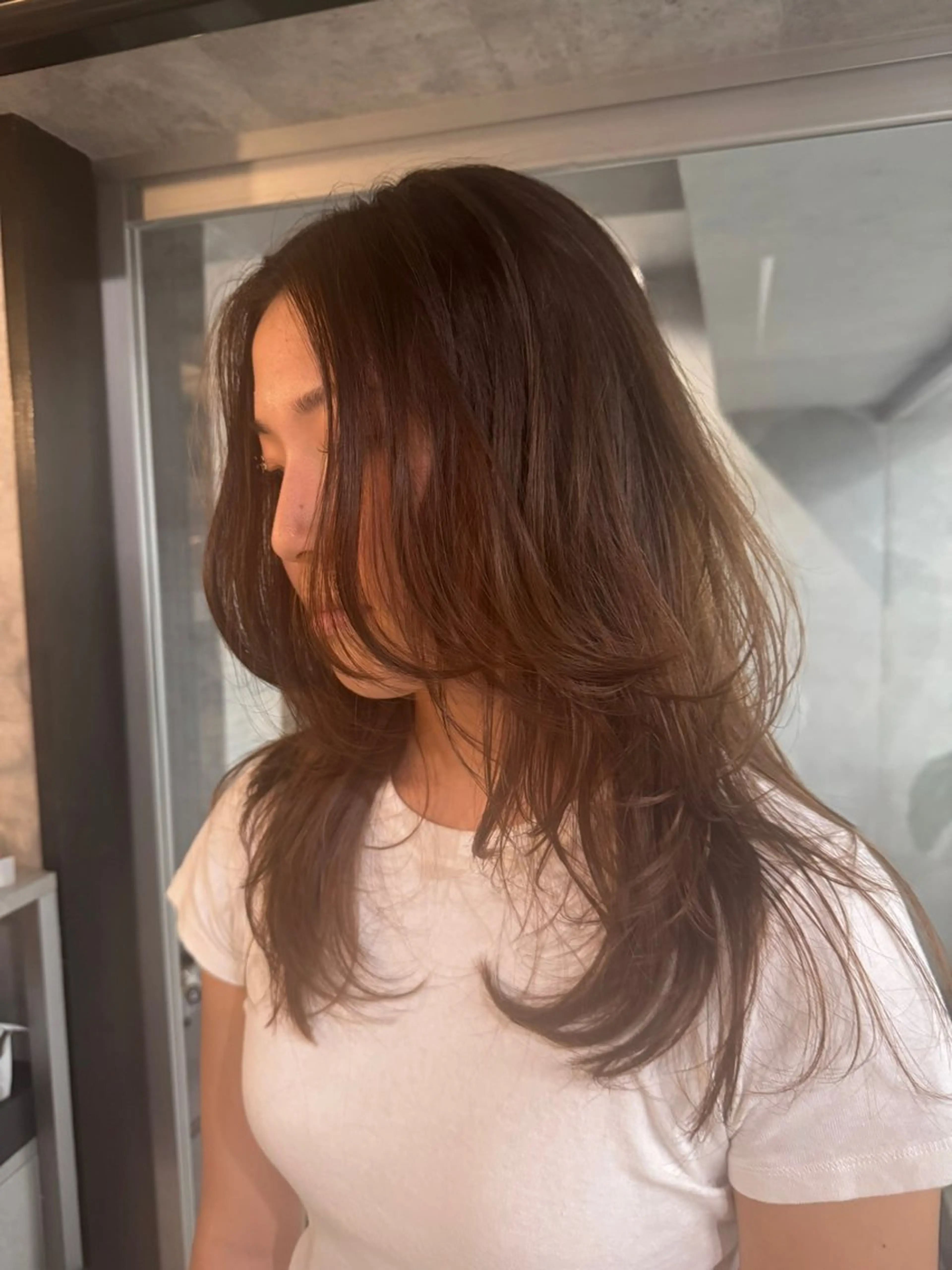 セミロング カット トリートメント あなたのお悩み改善" You"💚❤️💛のヘアスタイル