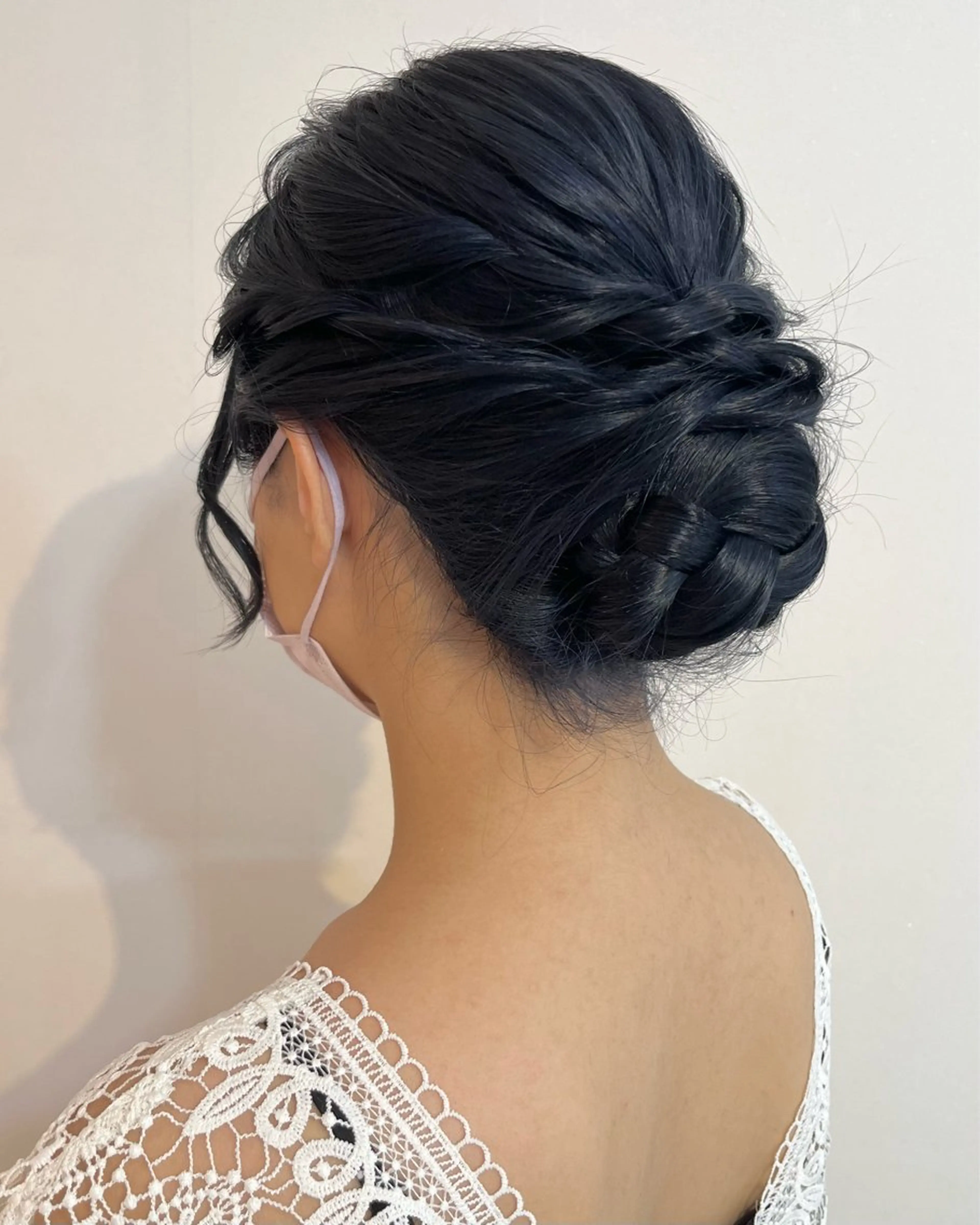 ロング ヘアセット Only Nail所属・井上 紗彩のヘアスタイル