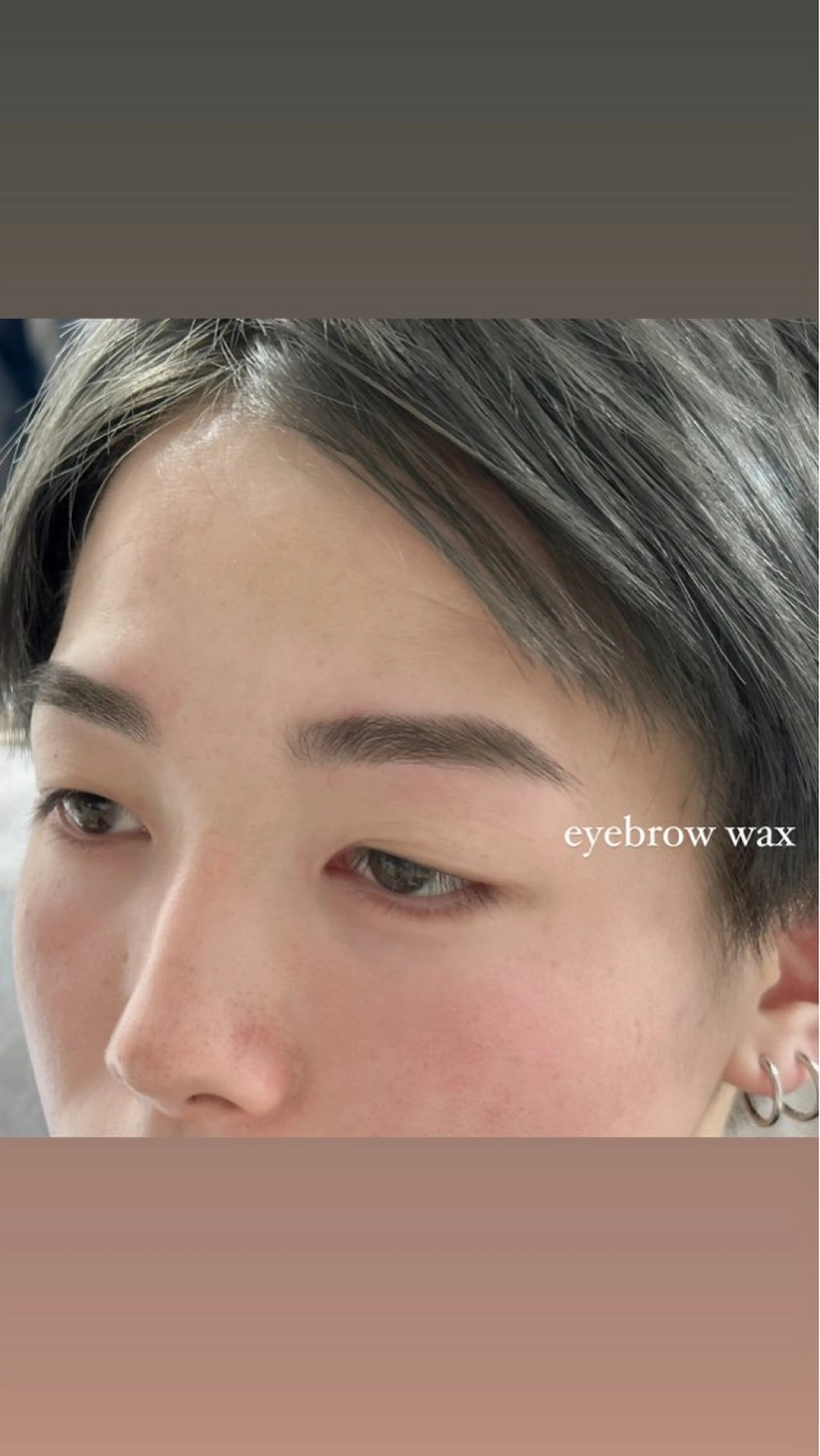 12/19限定価格🌿メンズ眉毛WAX🌿《眉周りがワントーン明るくなります✨》の写真
