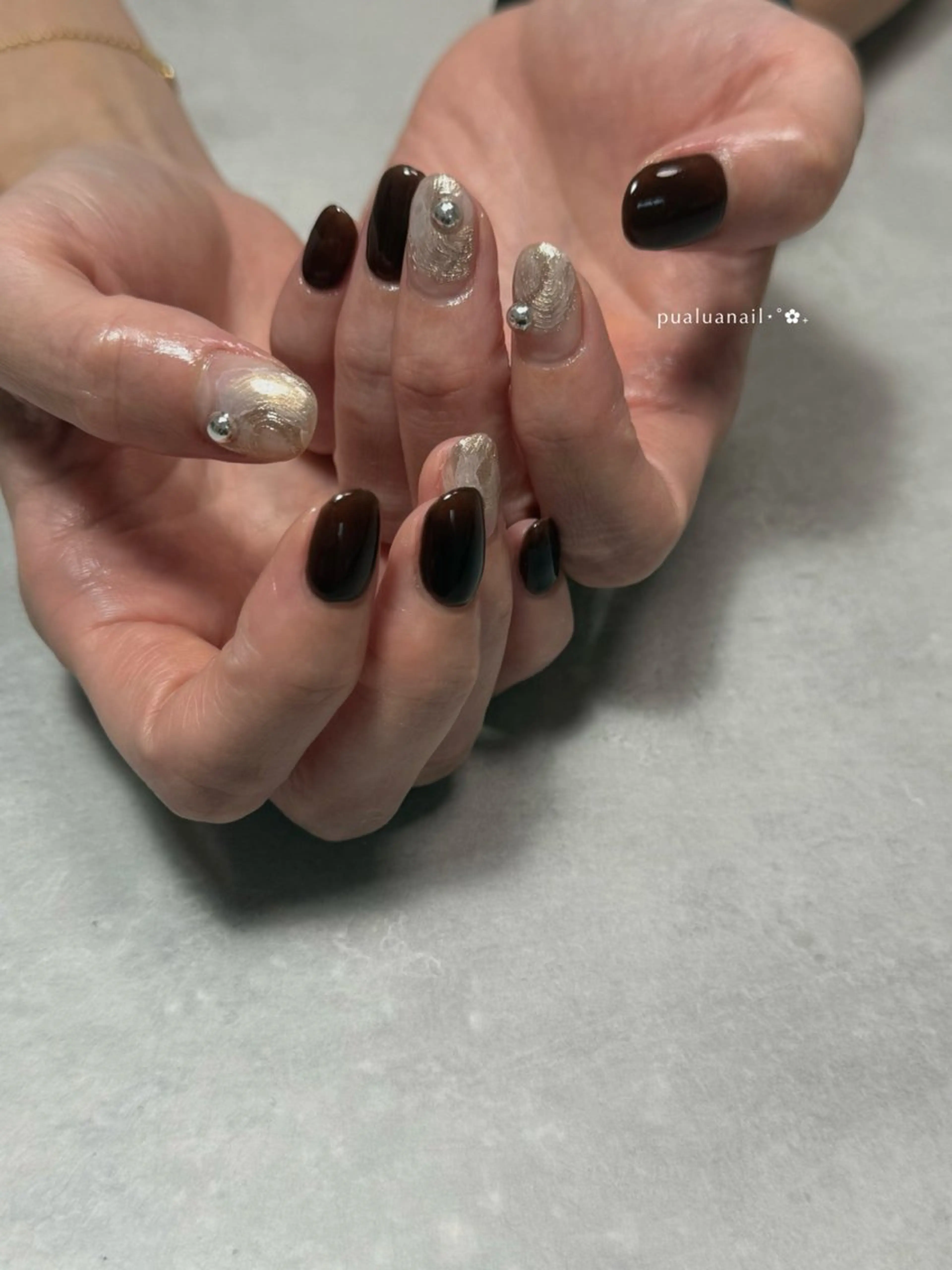 ネイル ハンドネイル pualua miharuのネイルデザイン