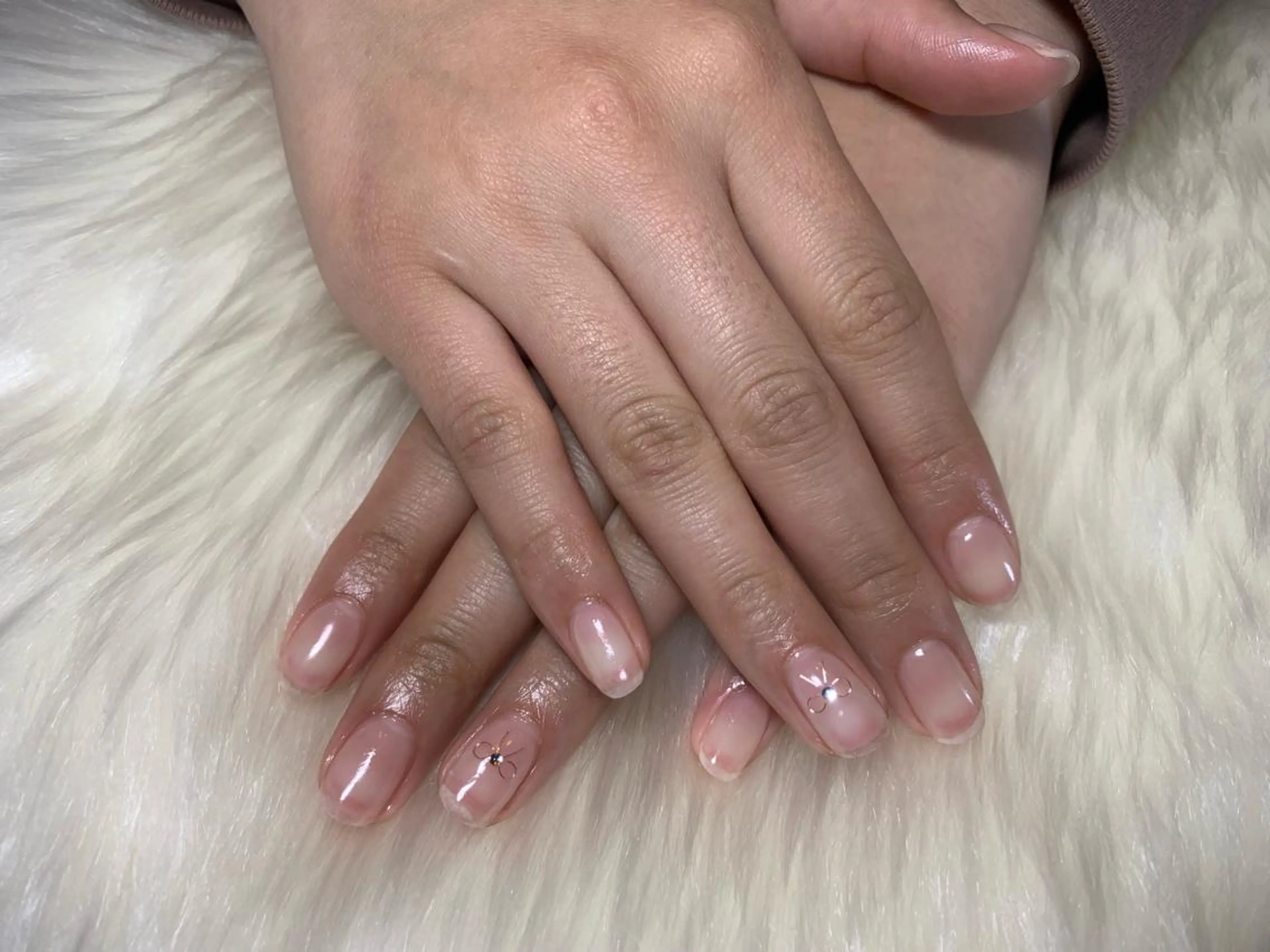 ネイル クリアネイル 松山 美由紀のネイルデザイン