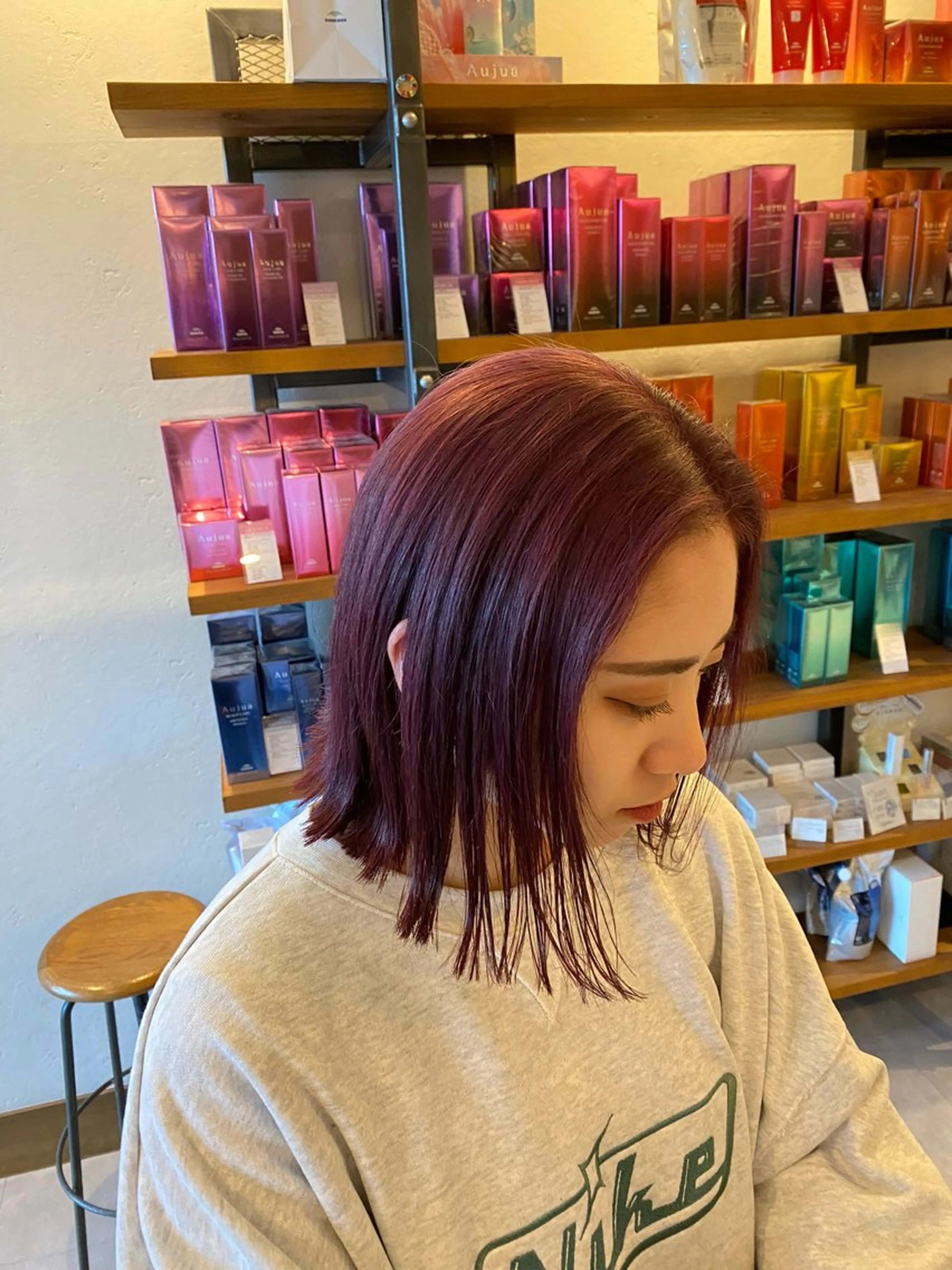 🌼リタッチオンカラー＋カット＋Aujua5stepトリートメント🌼の写真