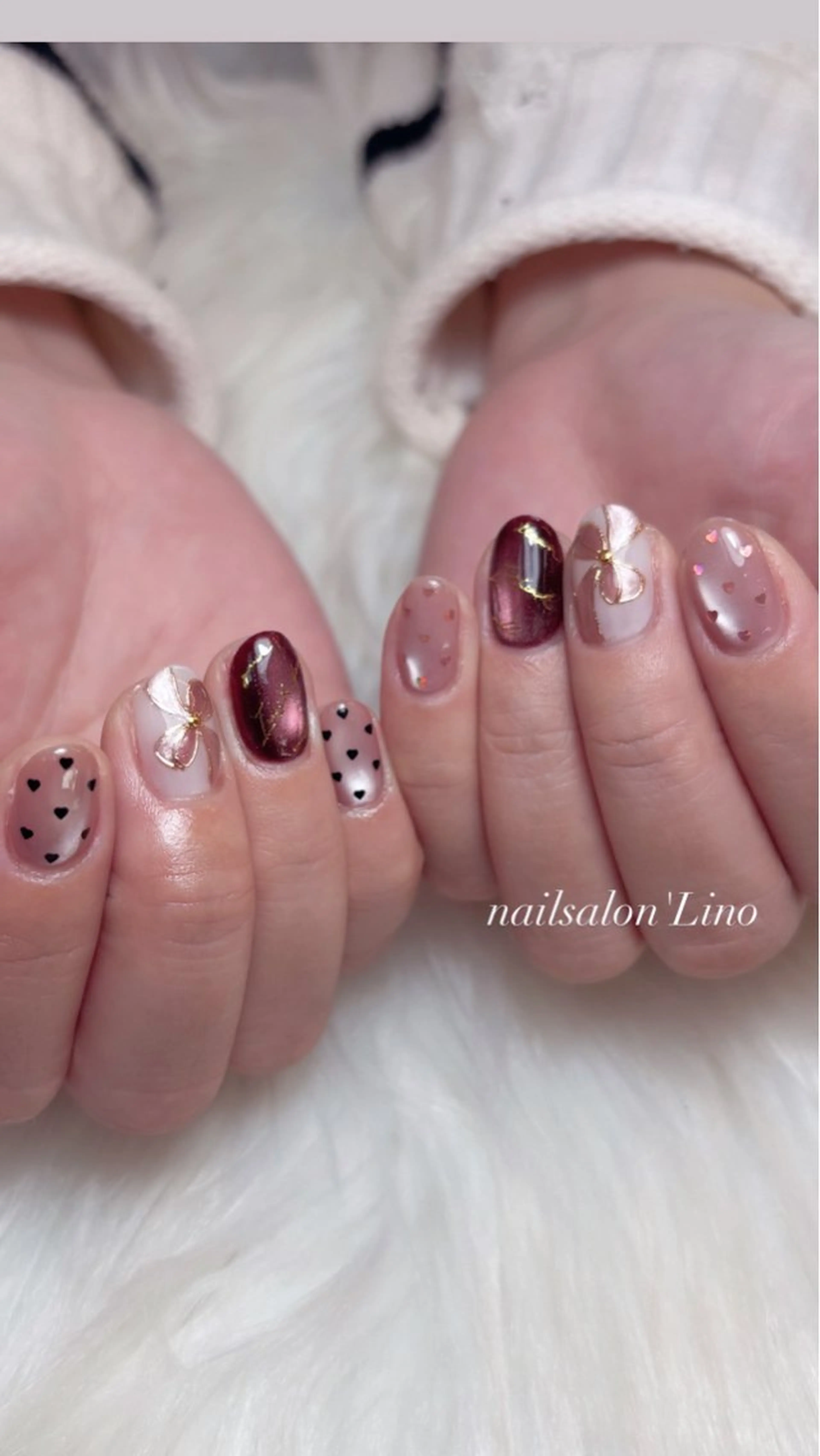 ネイル ハンドネイル Lino𓂃⟡.· Chizuruのネイルデザイン