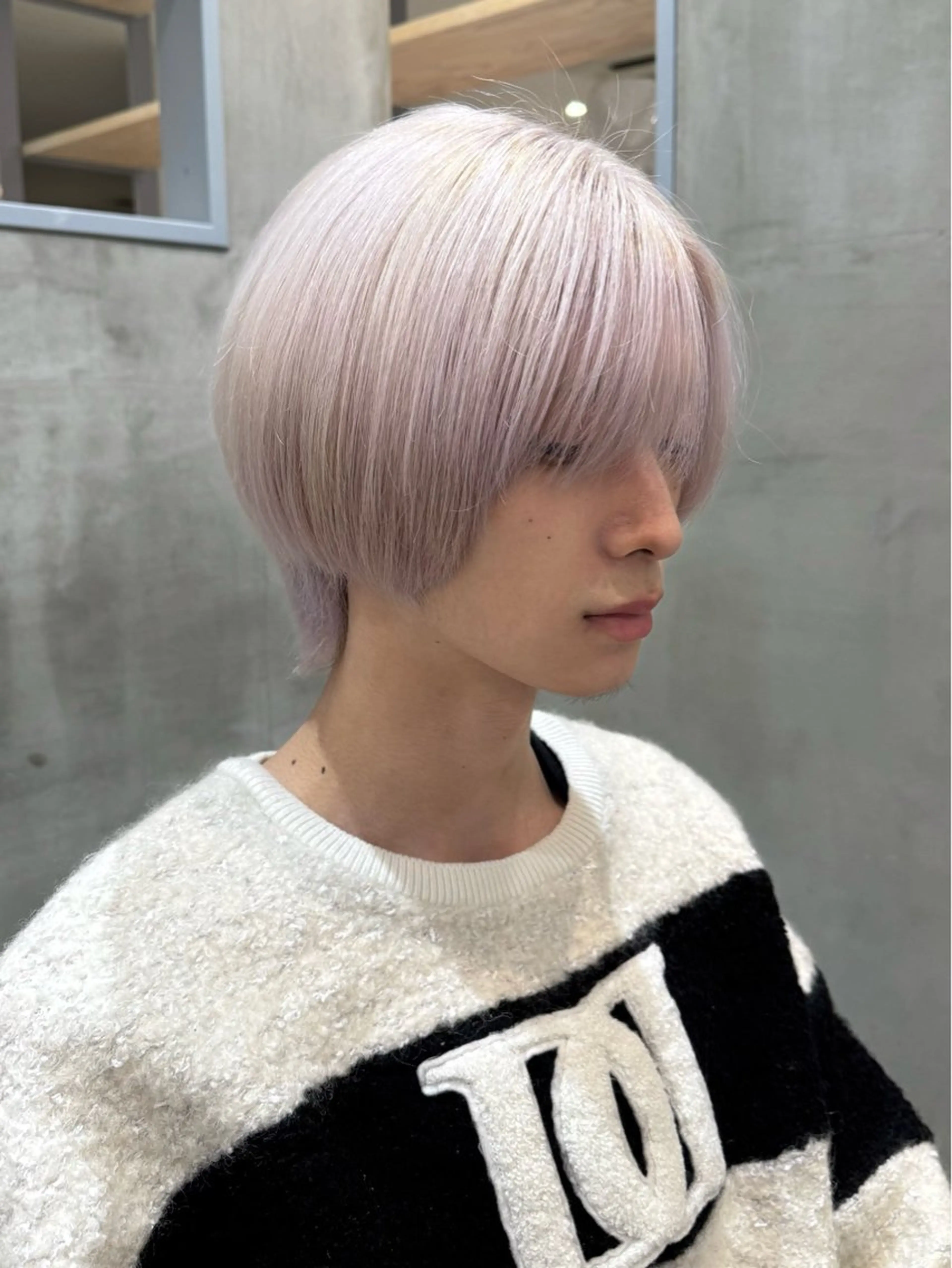 カラー メンズ ヘアカラー hono🐬カラー 特化/ハイトーンのヘアスタイル