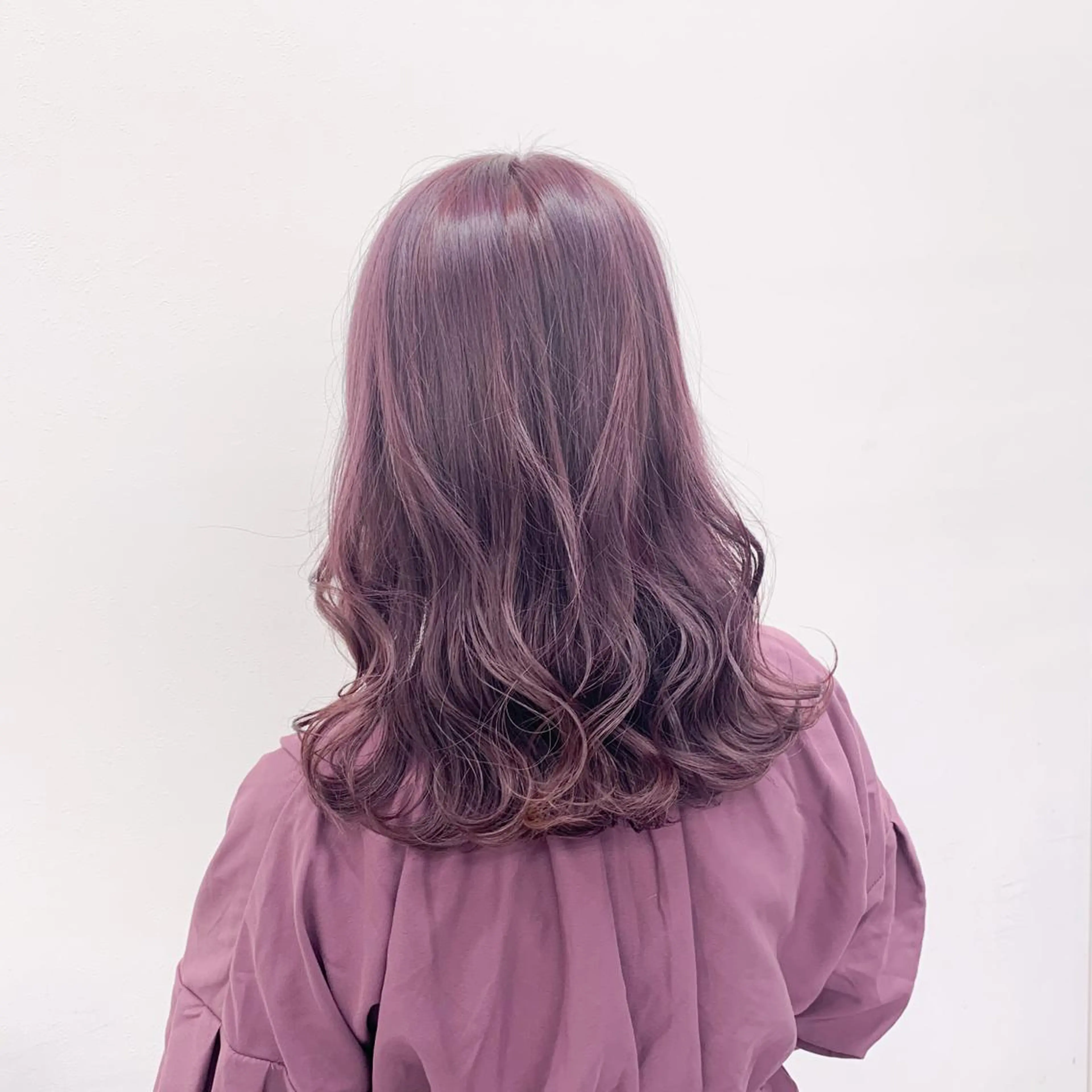 ミディアム カラー TONE所属・透明感カラー/ 韓国ヘア/縮毛矯正のヘアスタイル