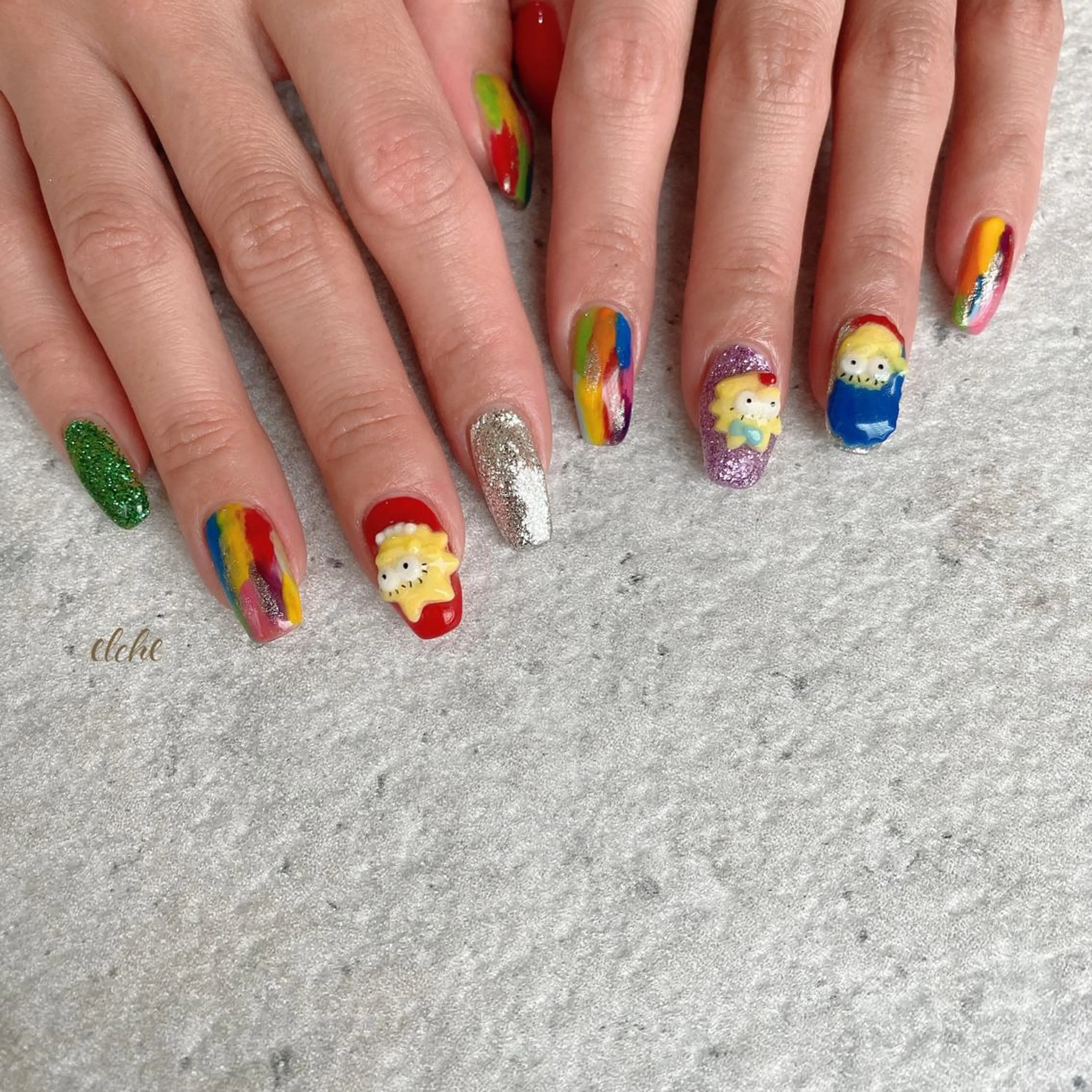 ネイル Rio 𓍼のネイルデザイン