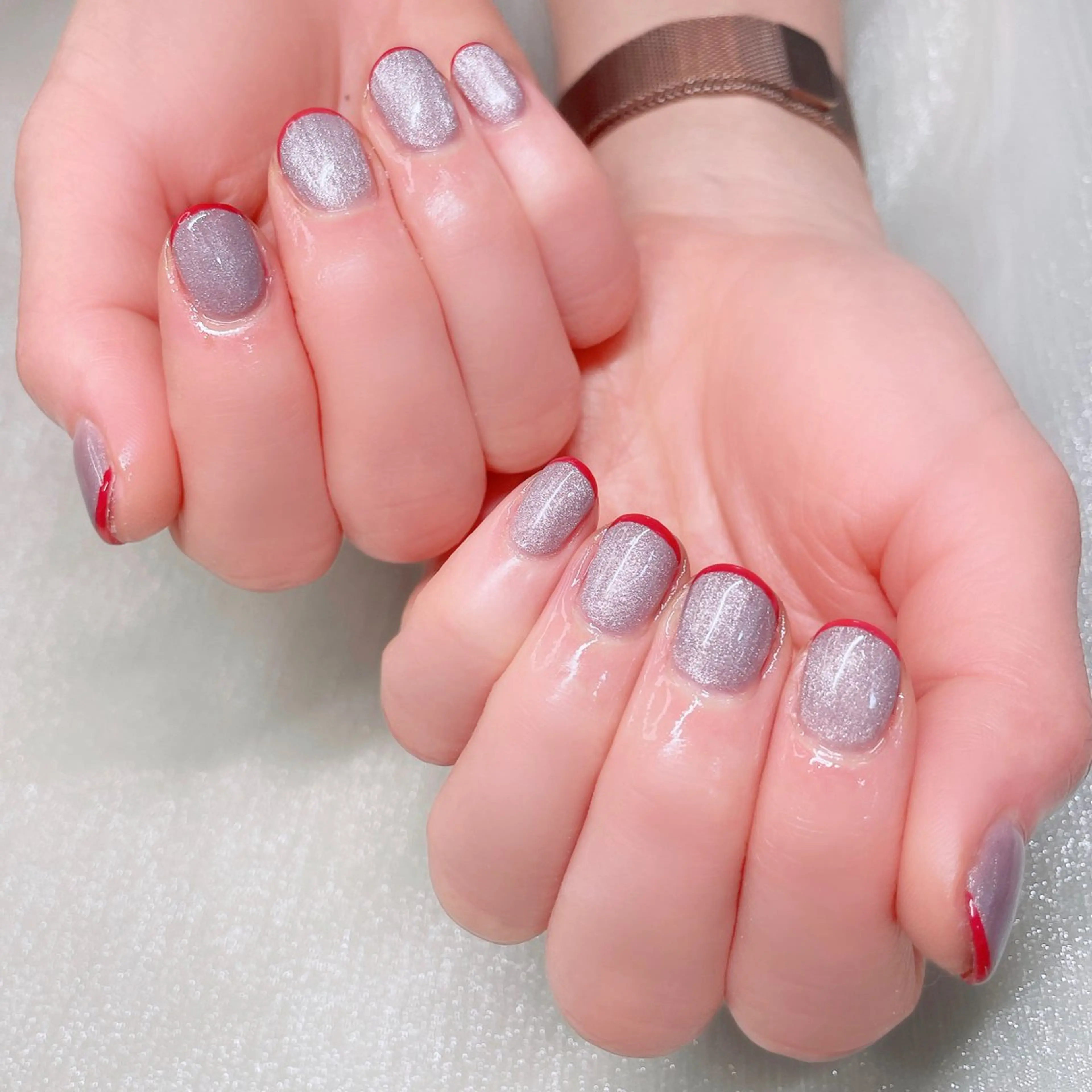 ネイル 長さ出し ハンドネイル Nailist SUZU所属・Nailist suzuのネイルデザイン