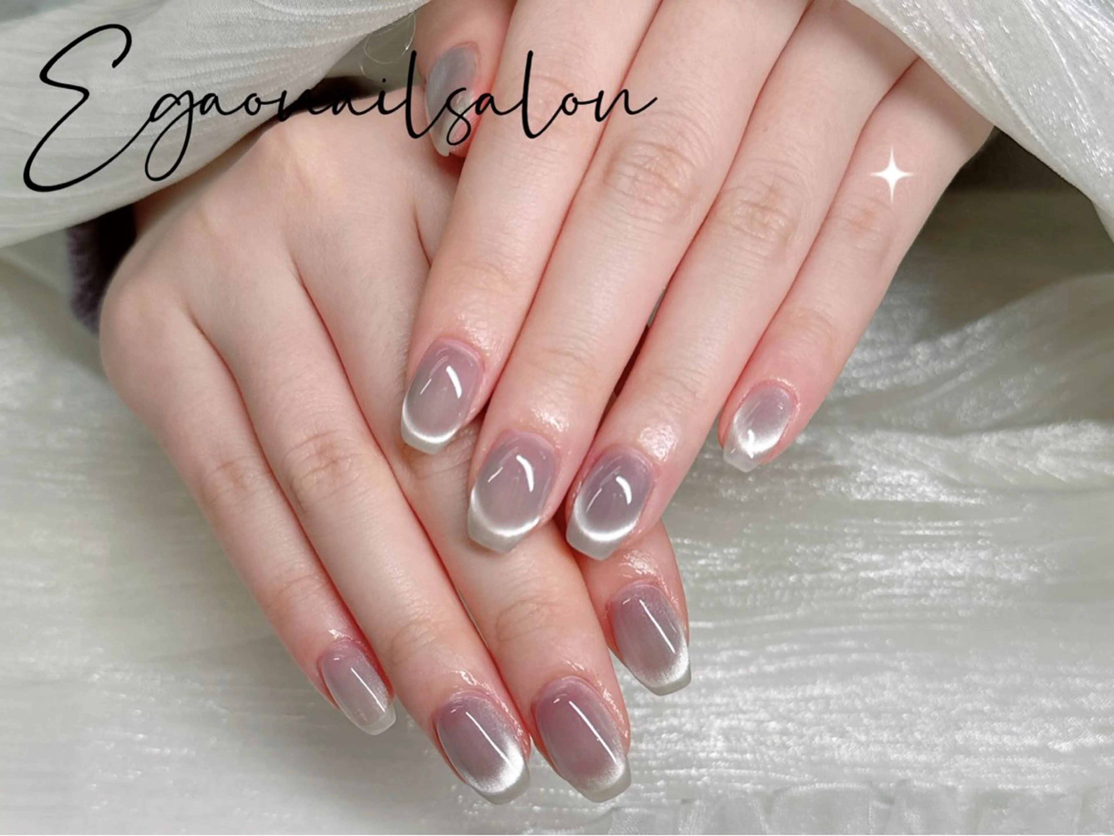 ネイル アートネイル フットネイル フレンチネイル ジェルネイル グラデーション ハンドネイル Egao Nail Salonのネイルデザイン