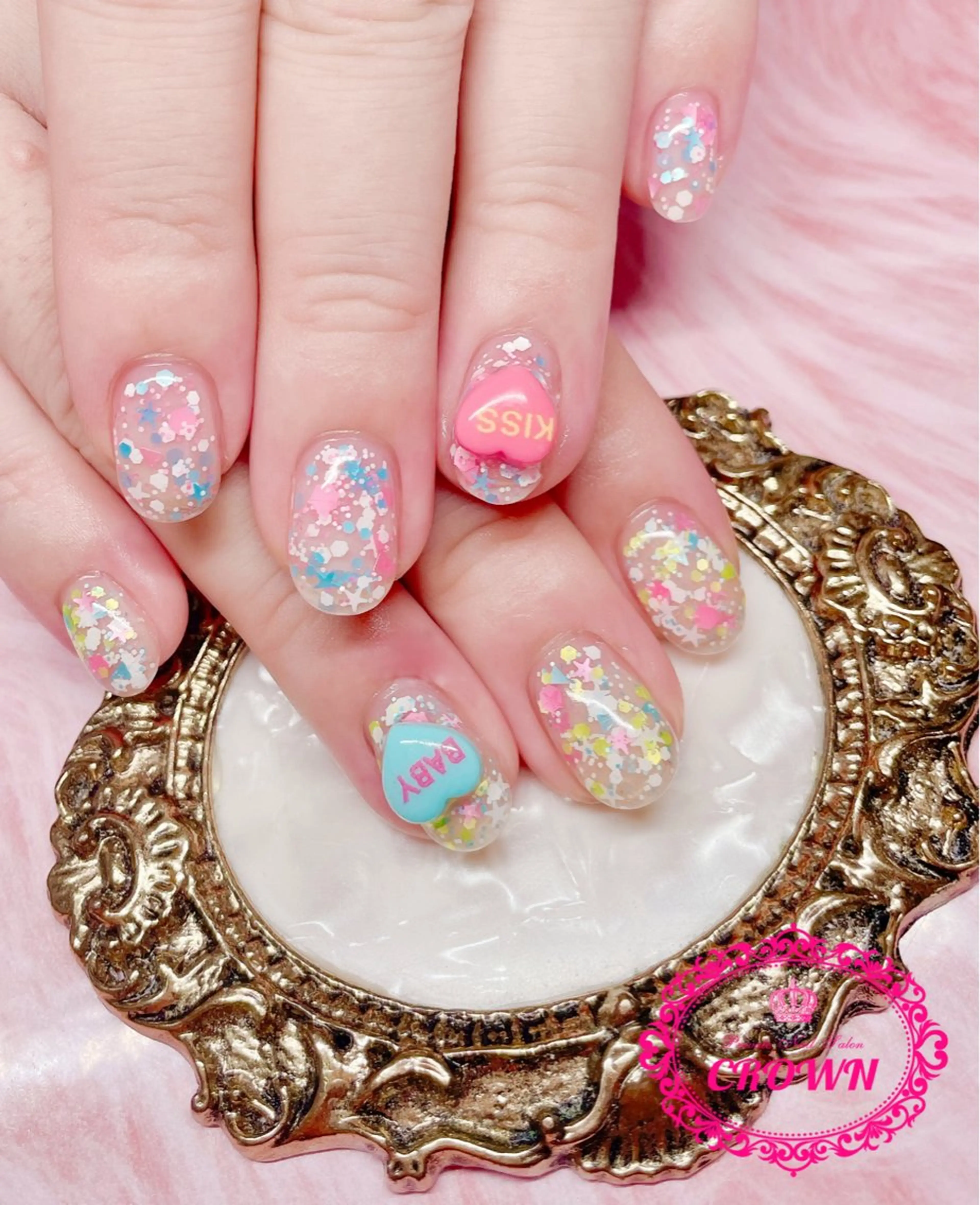 ネイル CROWN プライベートサロンのネイルデザイン
