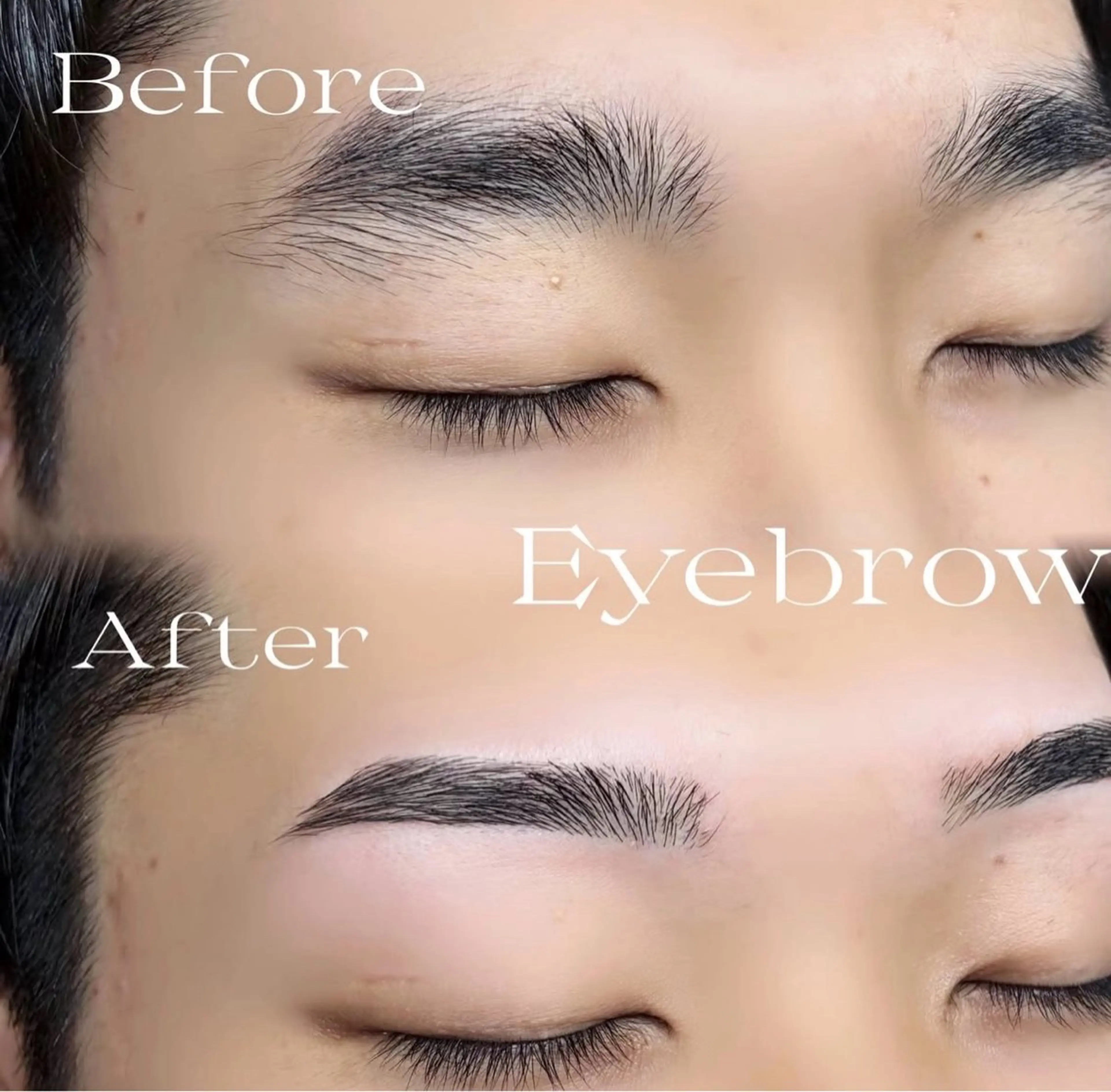 メンズ アイブロウ sunflower villa所属・岡 雪美のマツエク・マツパデザイン