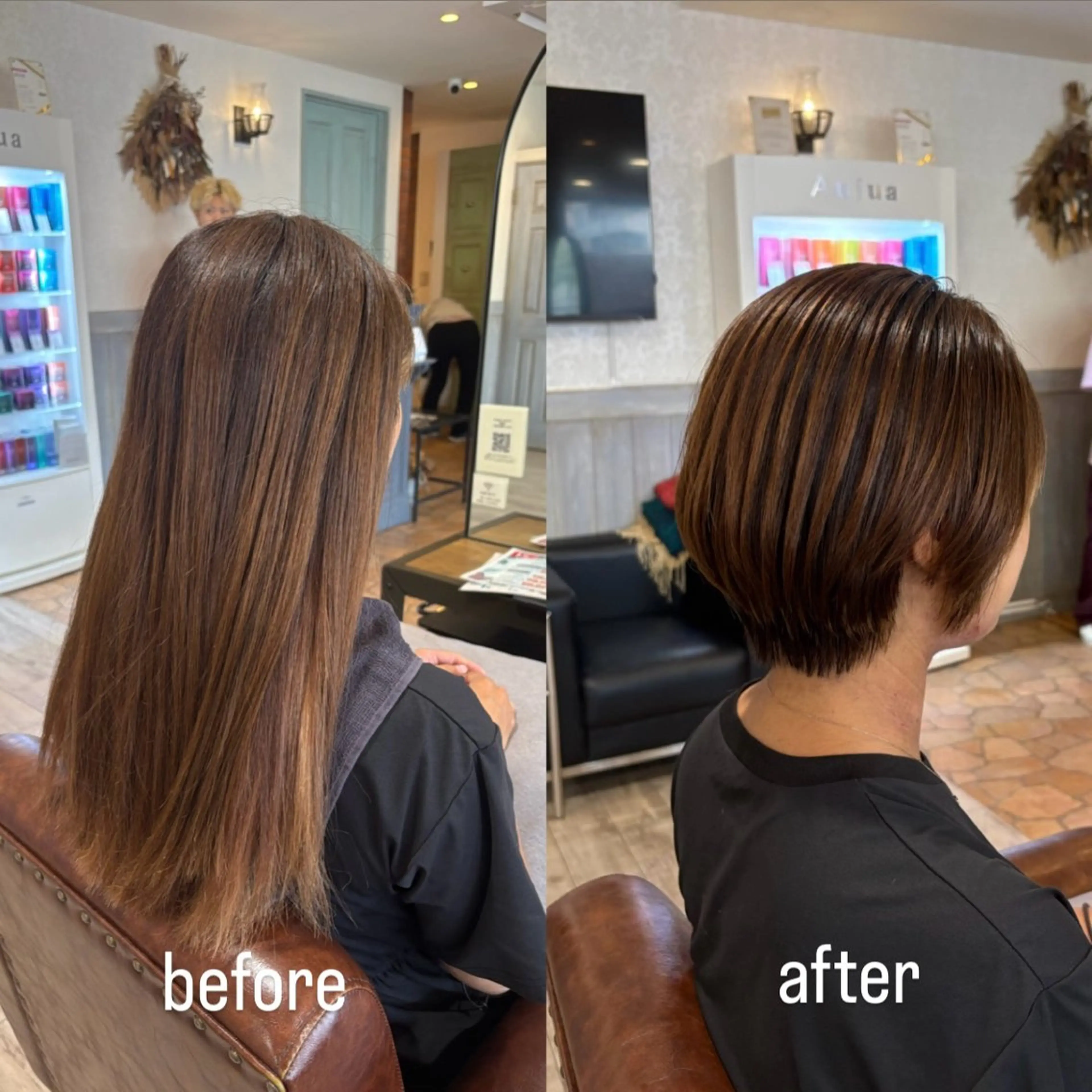 ショート カット 縮毛矯正 🫧縮毛矯正🫧 yuriのヘアスタイル