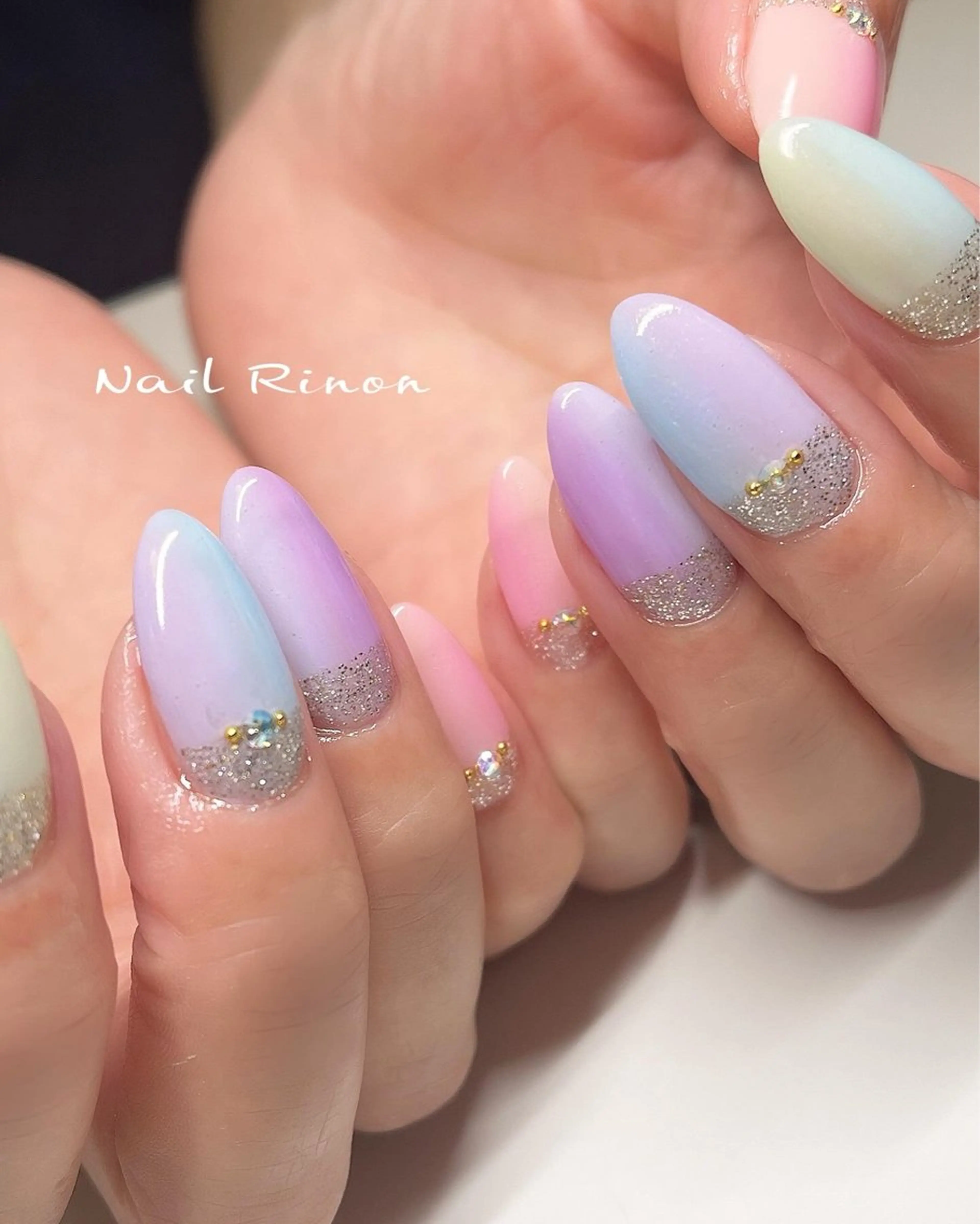 ネイル グラデーション Nail Rinonのネイルデザイン