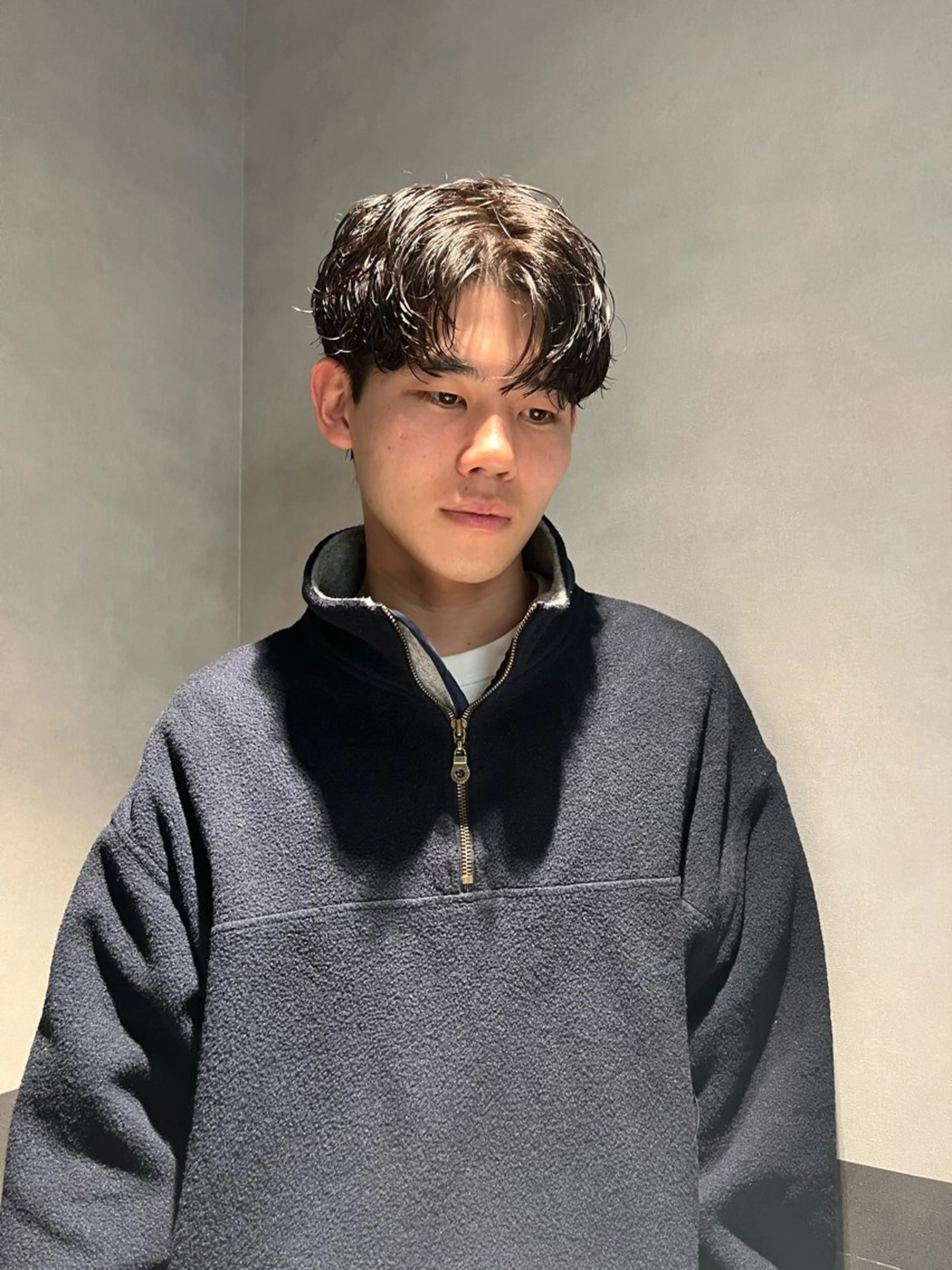 ショート メンズ マッシュ ショートヘア Ace栄所属・メンズ専門/ メンズパーマ/ゆうとのヘアスタイル