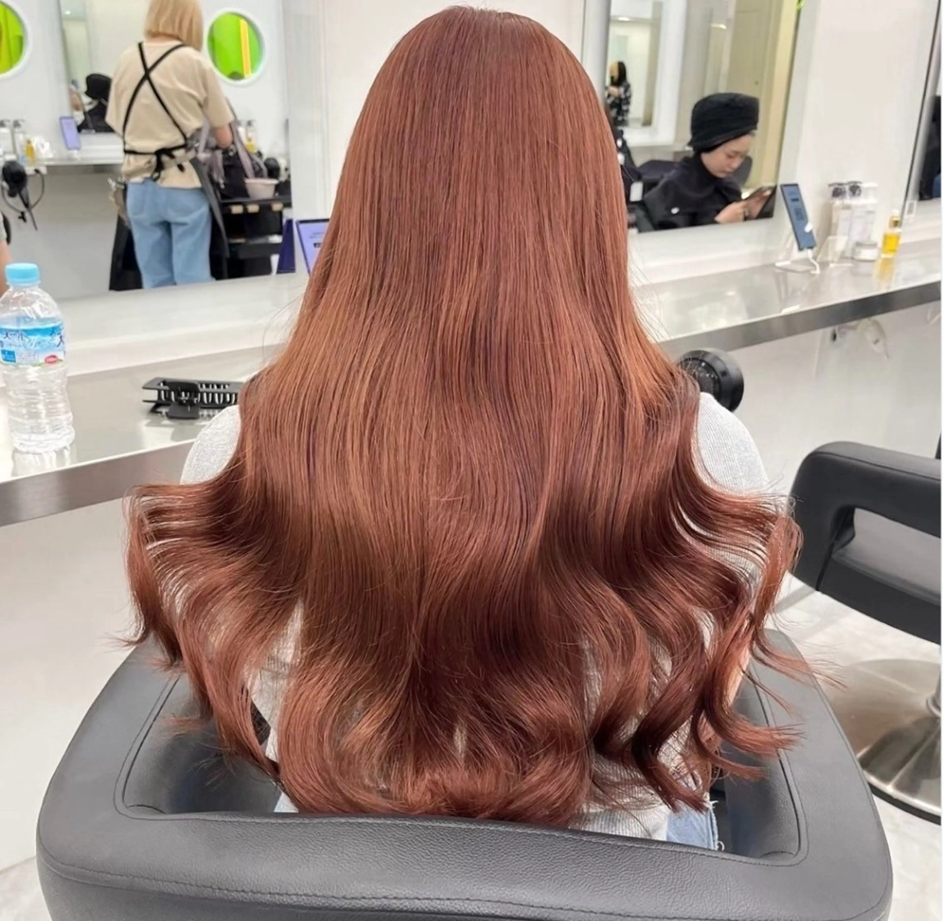 ロング 韓国ガーリー🤍ハイ トーン🤍Ayanaのヘアスタイル