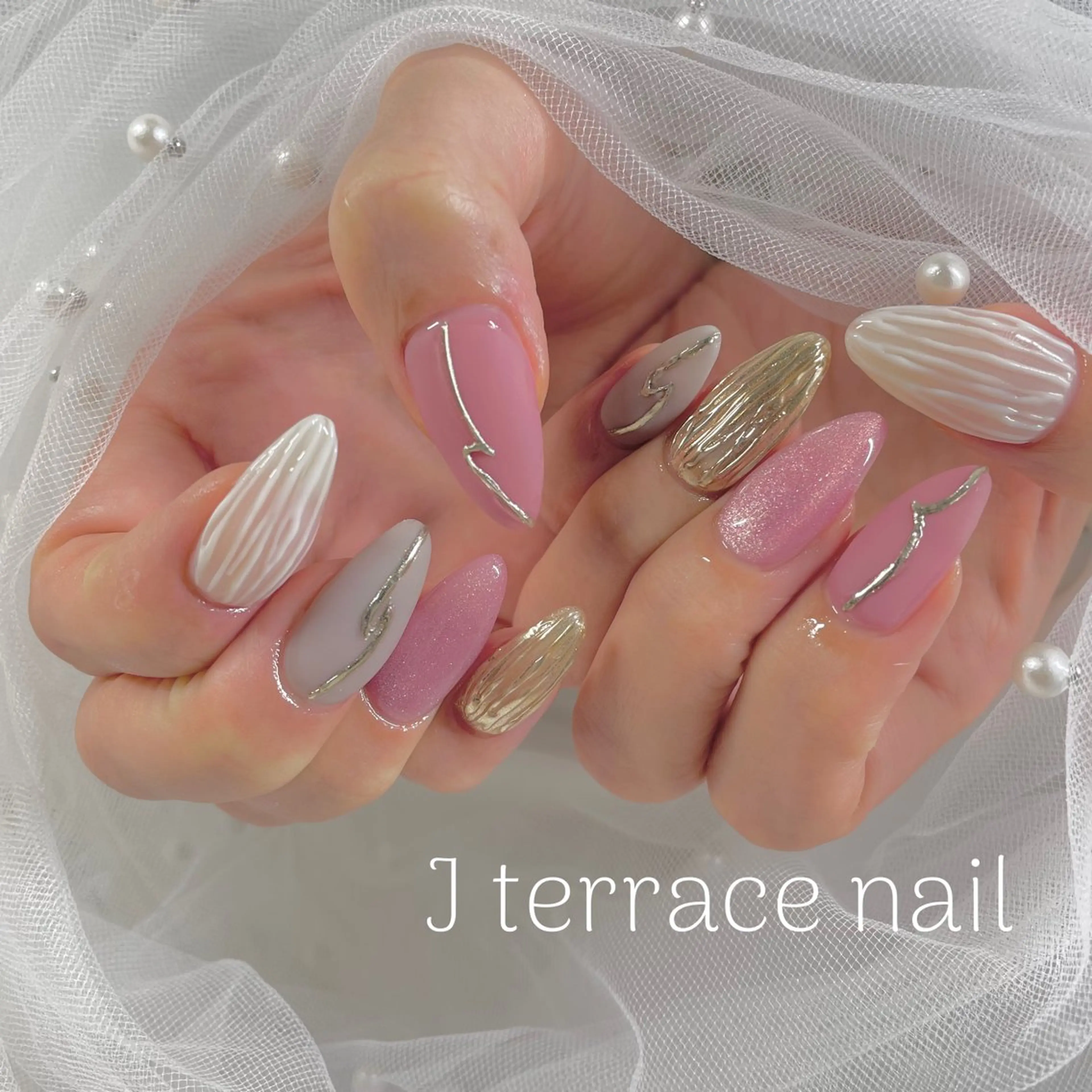 ネイル ジェルネイル J terrace Nailのネイルデザイン