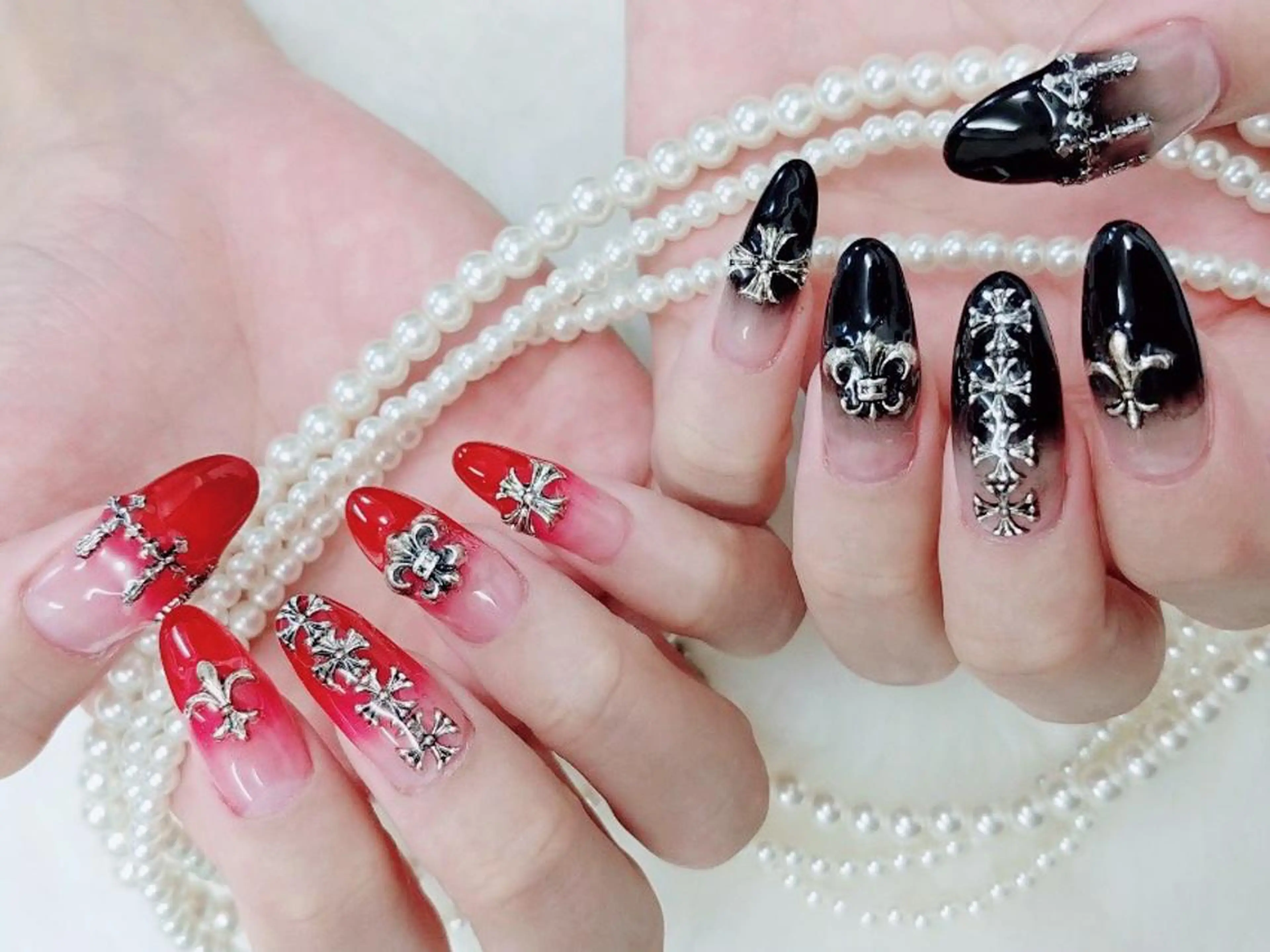 ネイル 持ち込み ハンドネイル Nail lieNのネイルデザイン