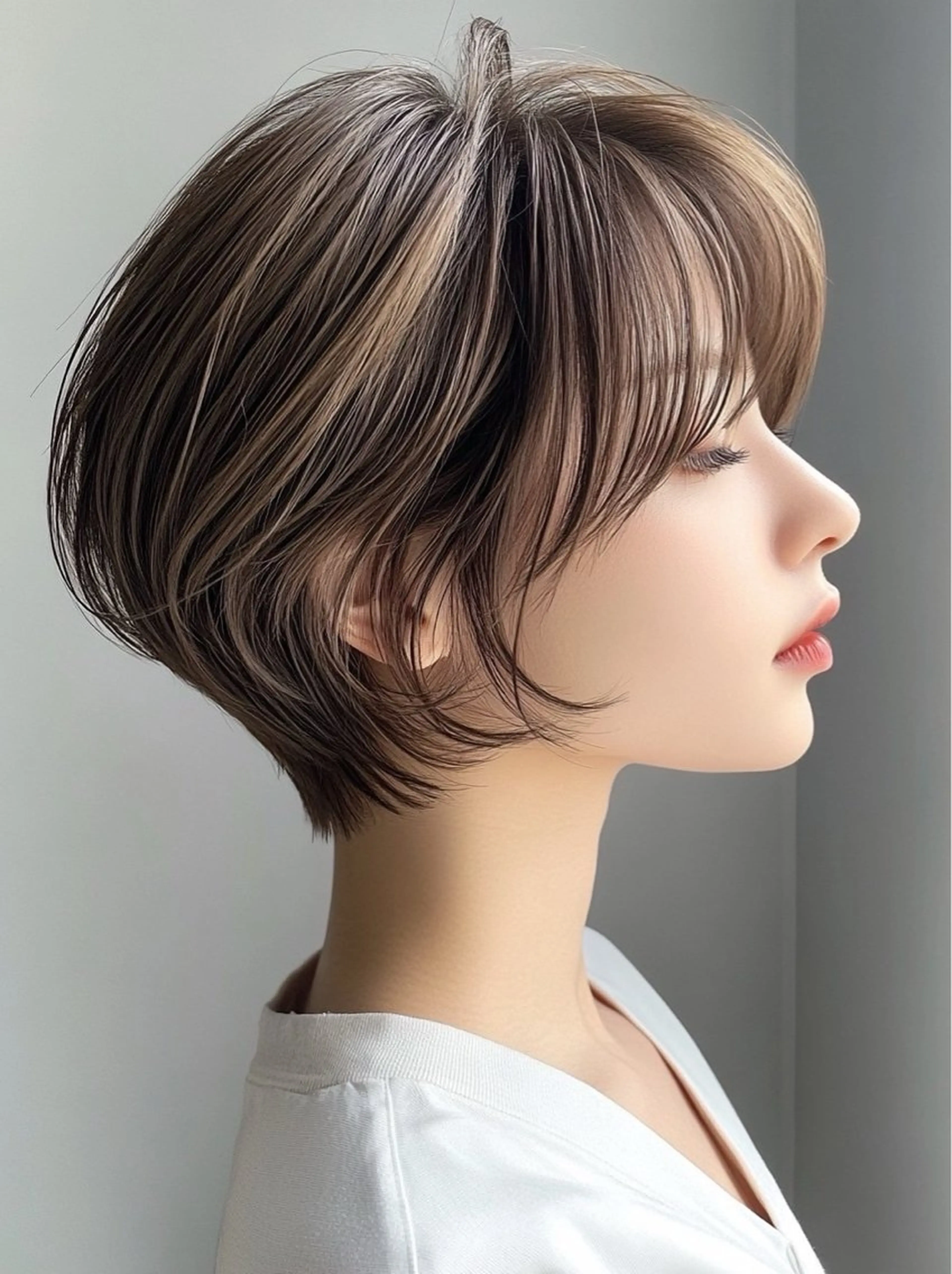 ショート 銀座/カットモデル/ まつぱエク/ゆきなのヘアスタイル