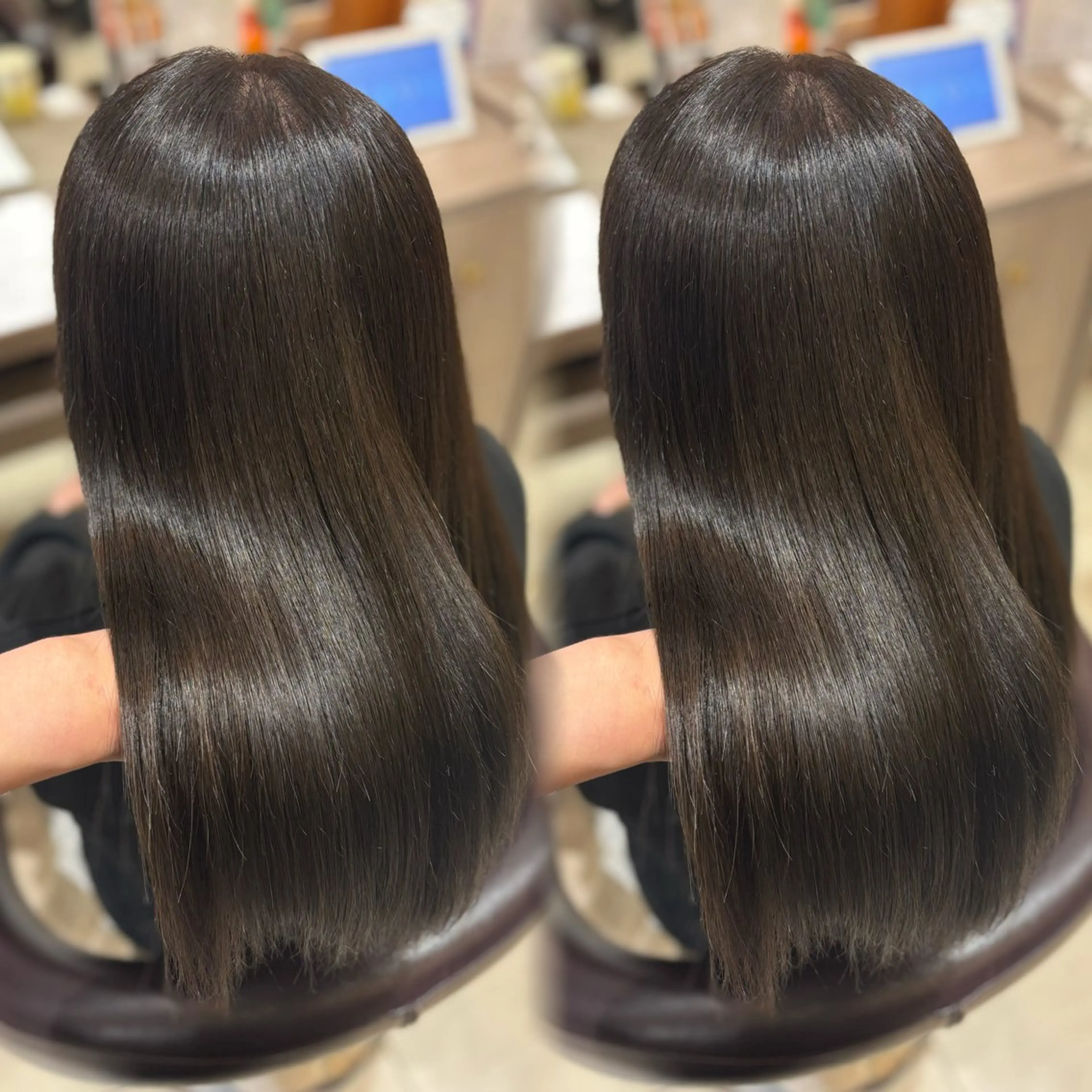 ロング カラー ヘアカラー Earth 土気🧸🫧亀田ゆらのヘアスタイル