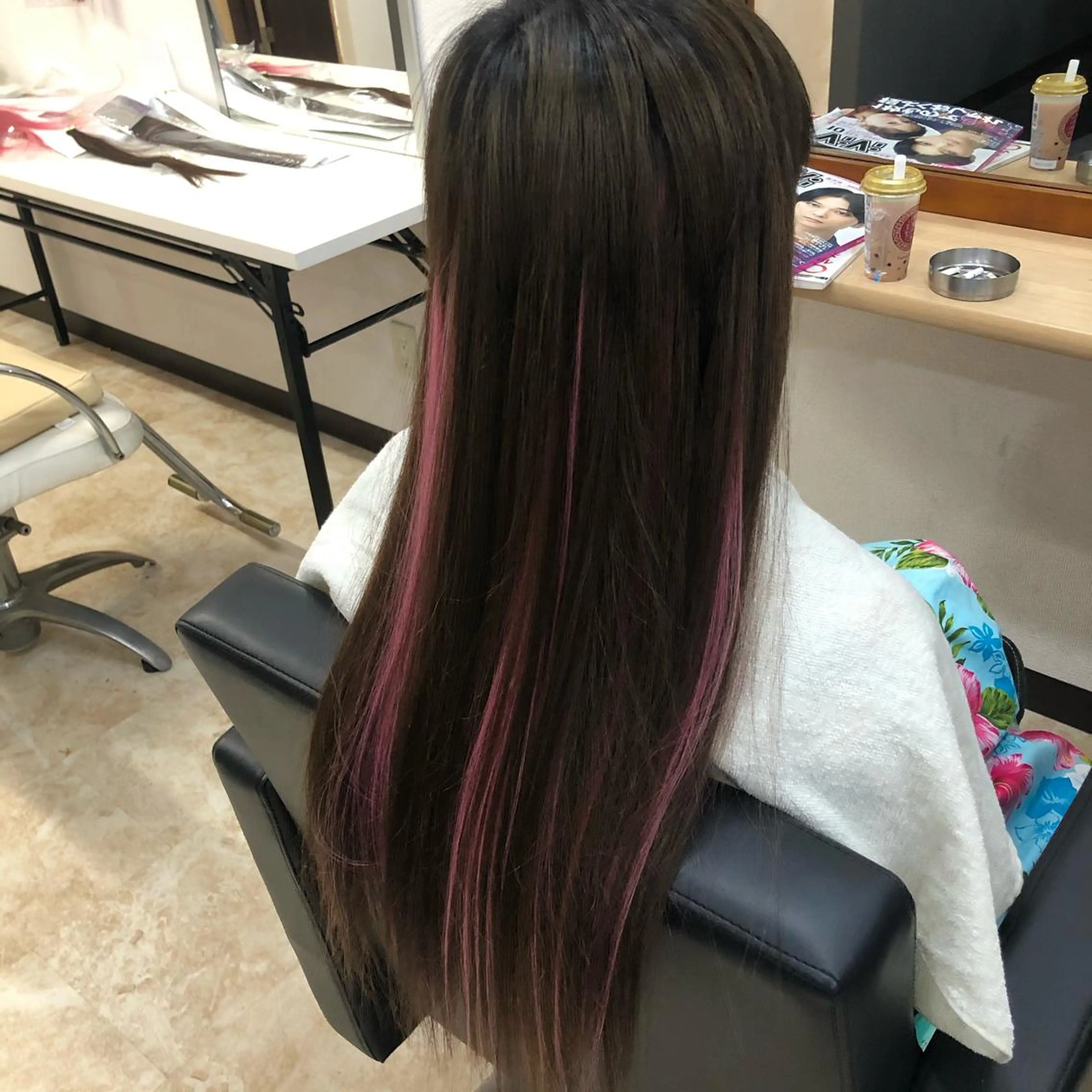 ヘアアレンジ シールエクステ エクステ カット エクステ E-WAVE hair × エクステ専門店ZERO所属・石田 美晃のヘアスタイル