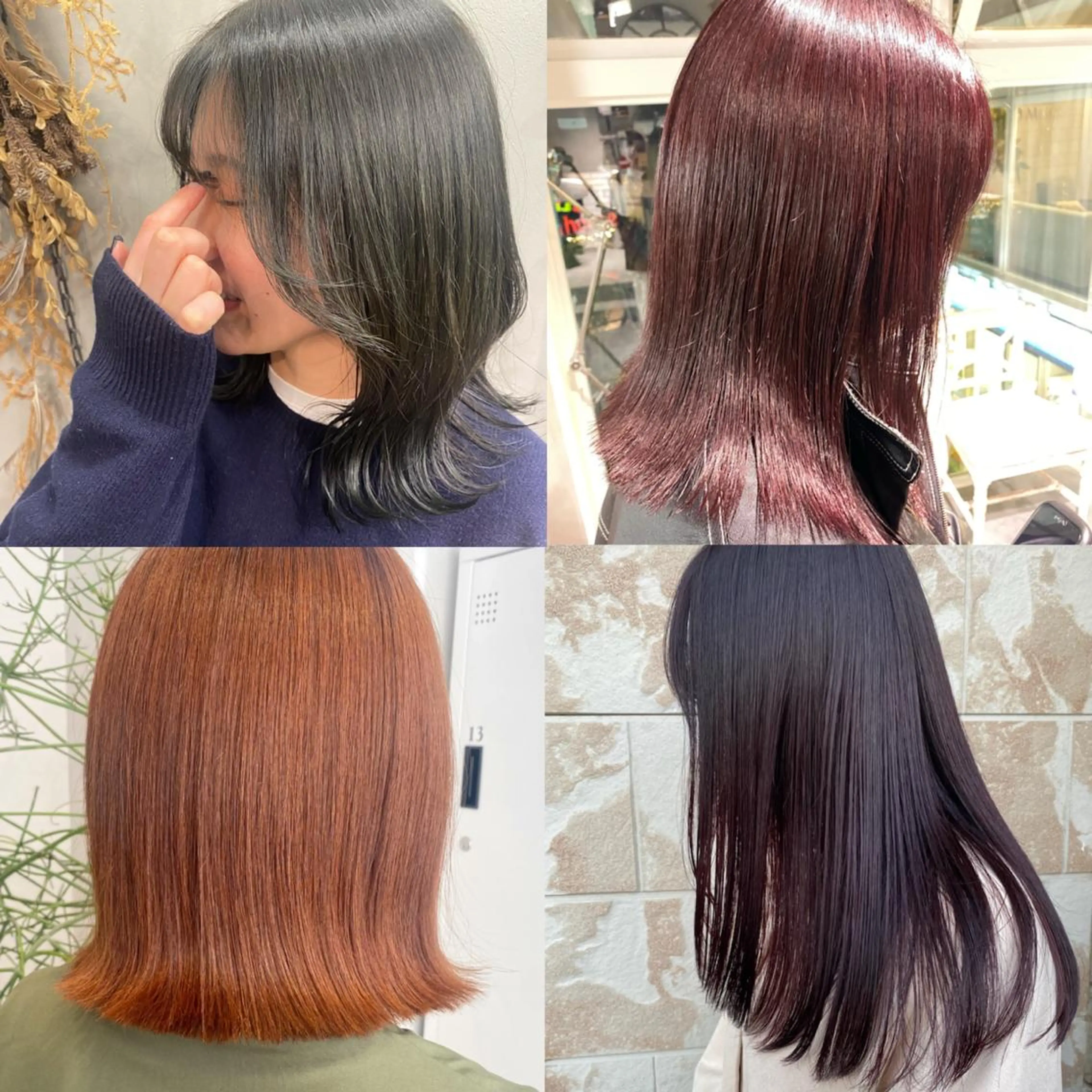 ミディアム カラー カット ヘアカラー デザインカラー/パー マ🦖外岡咲希🦖のヘアスタイル