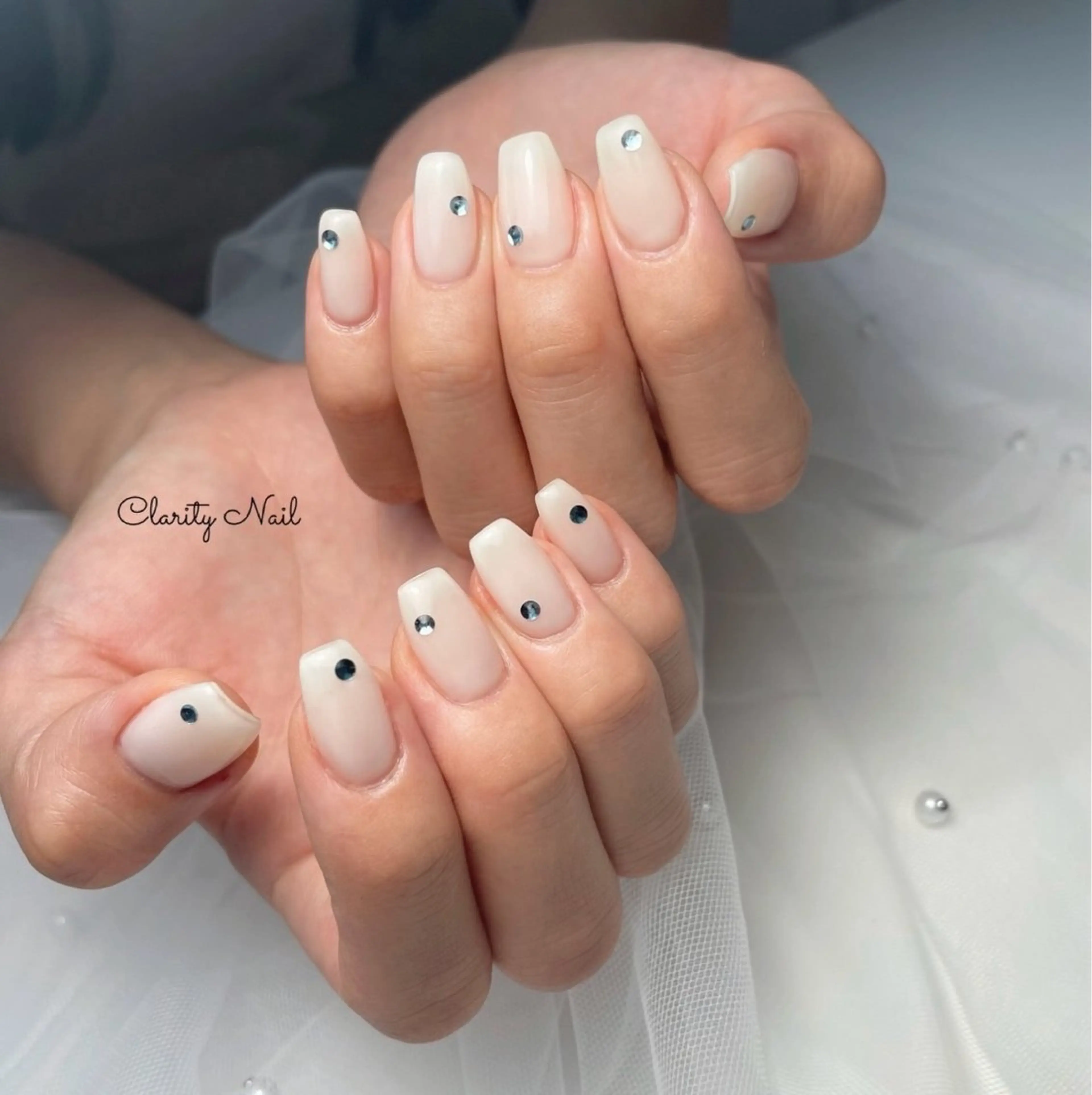 ネイル ワンカラーネイル ハンドネイル Clarity Nailのネイルデザイン