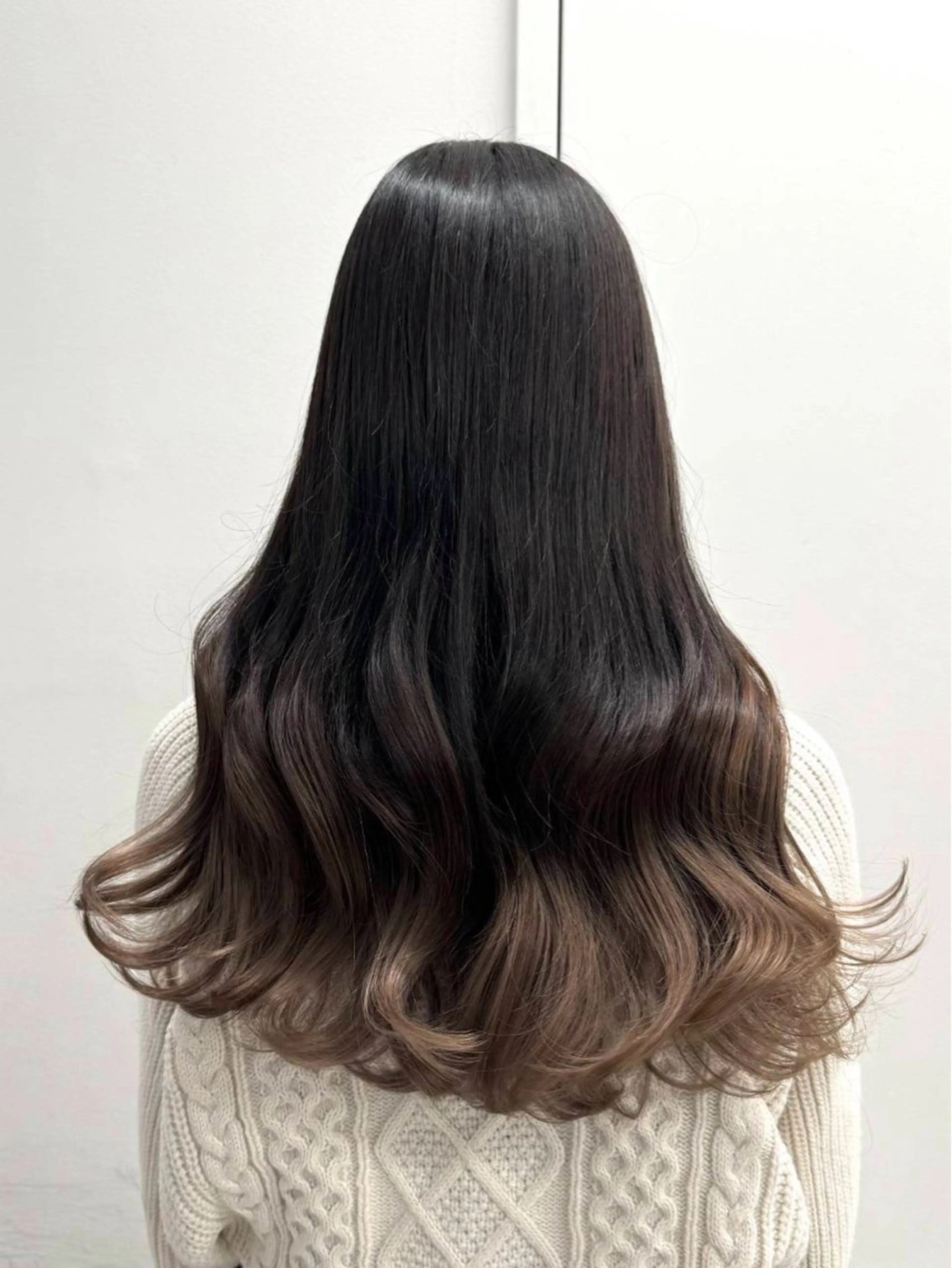 ミディアム ヘアカラー トリートメント ✨韓国風カット/艶髪 カラー✨yumeのヘアスタイル