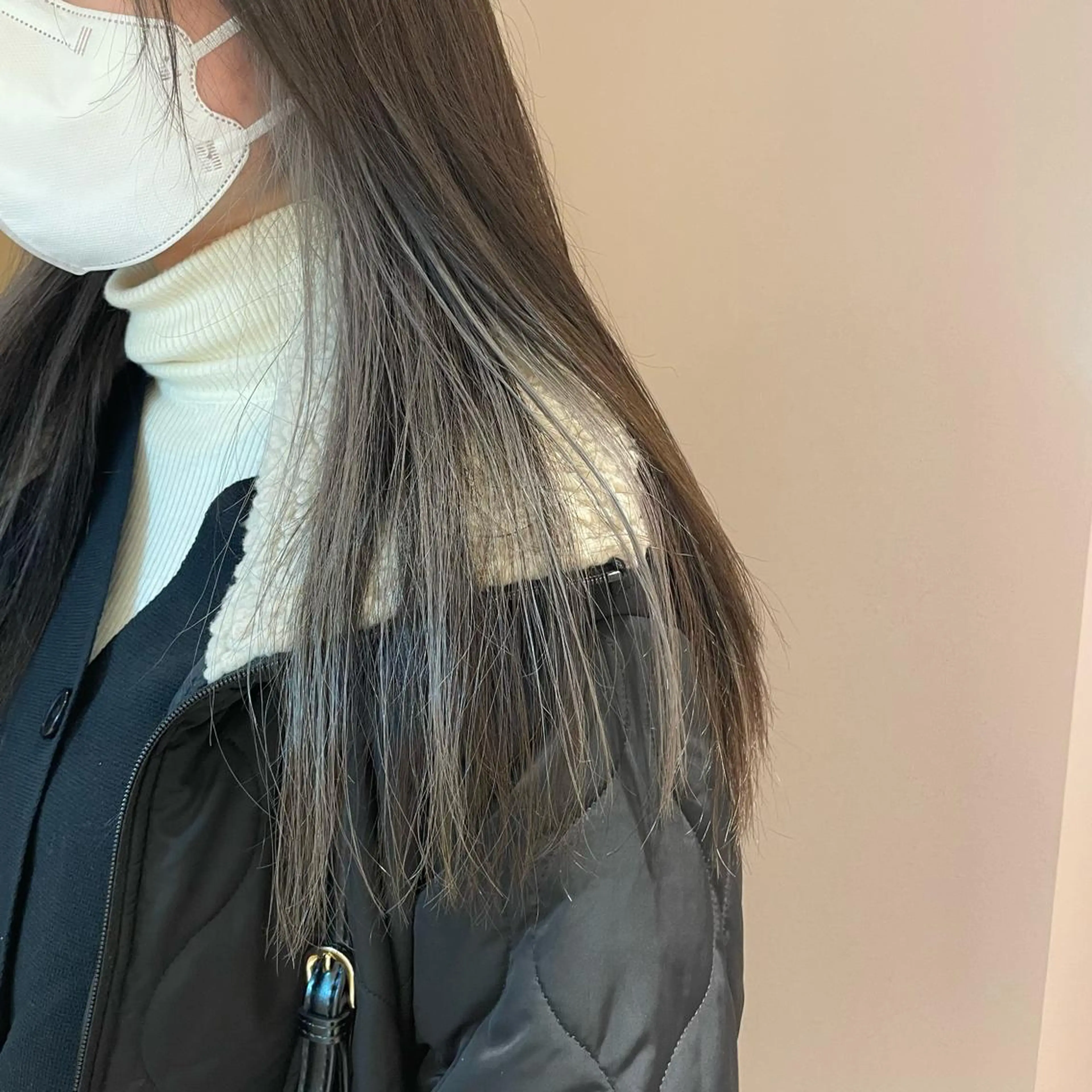 ロング ヘアカラー トリートメント ヘッドスパ マホ/日吉/髪質改善 /レイヤー/ガーリーのヘアスタイル