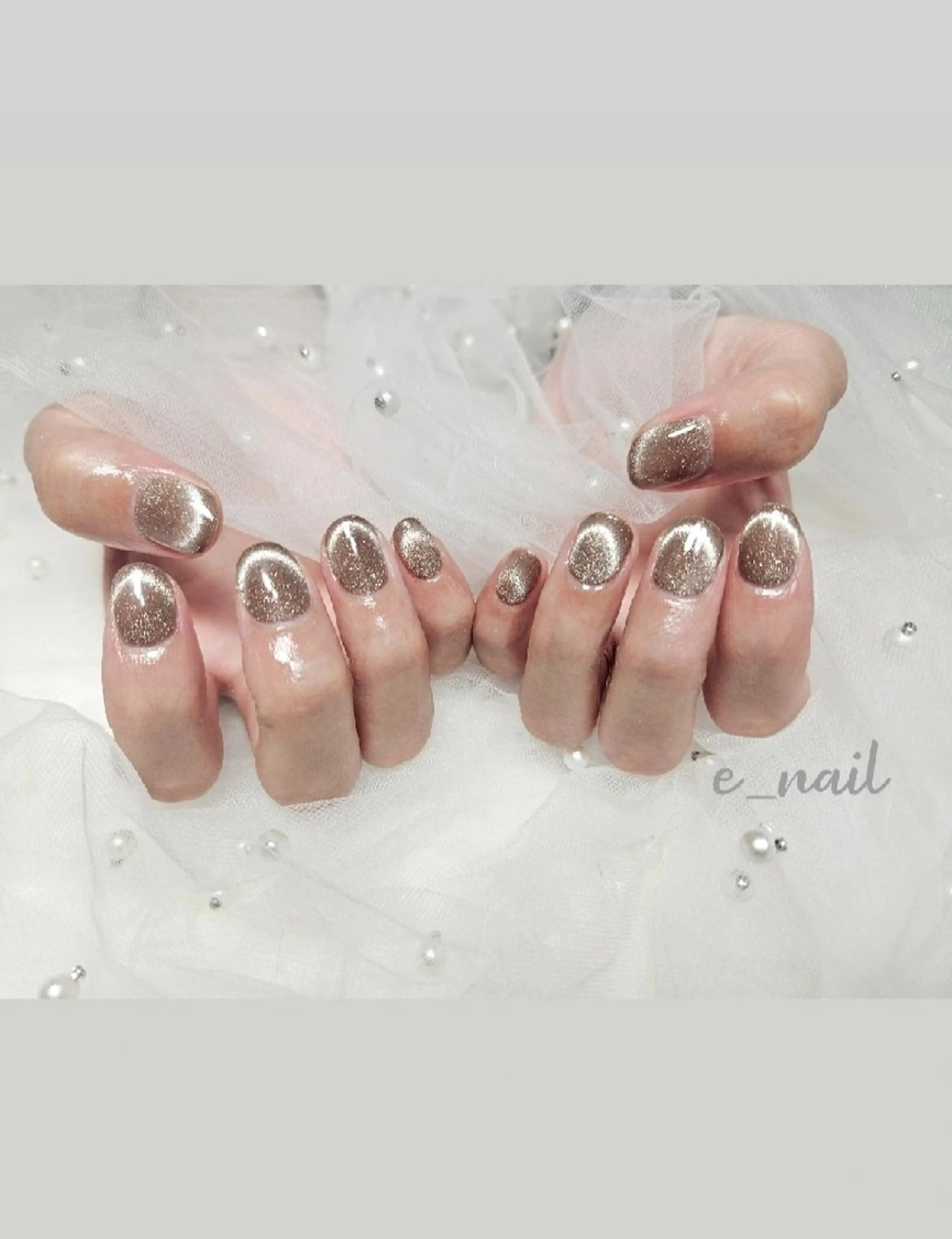 ネイル e_nail🍀自宅 サロン八潮eri☆　のネイルデザイン