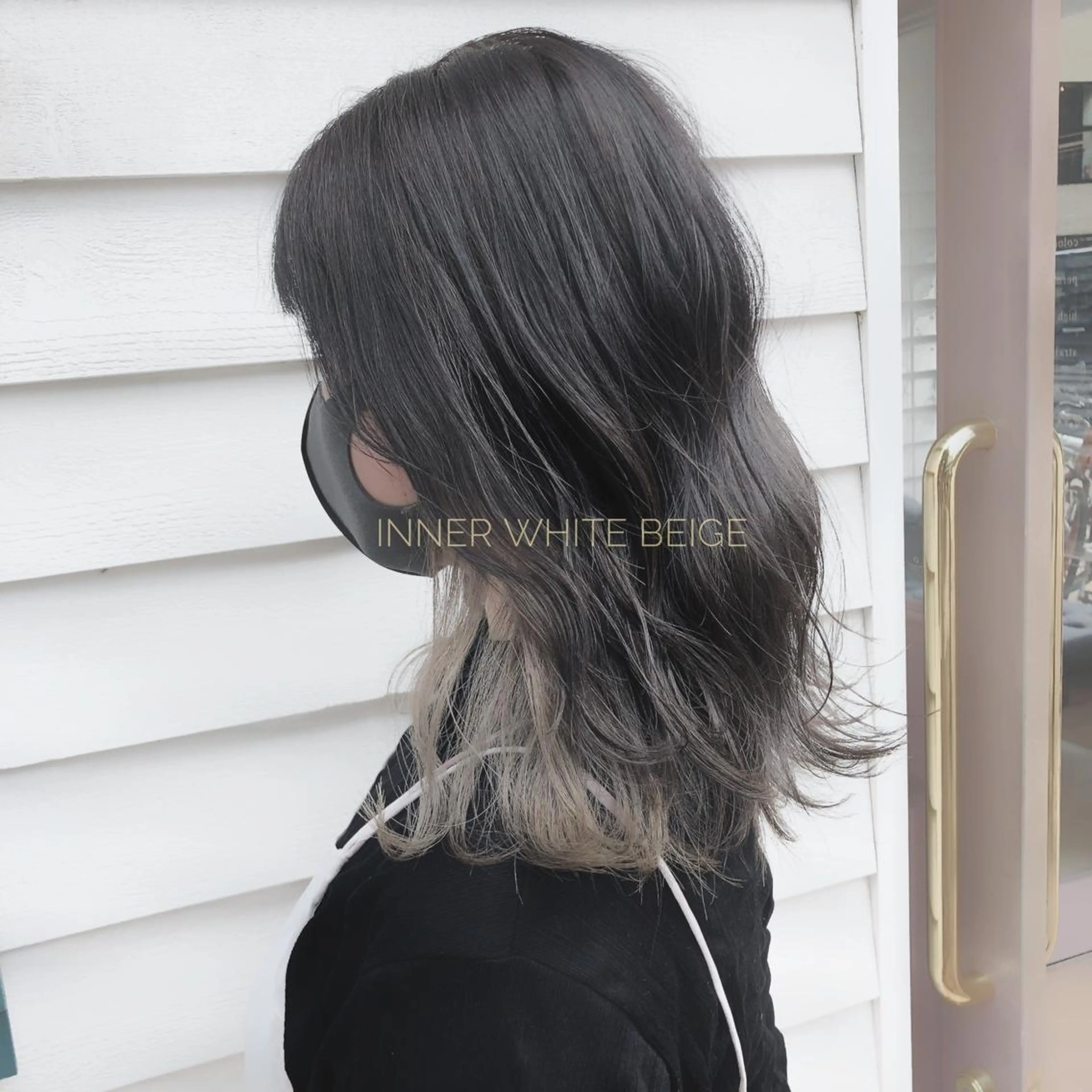 セミロング 山崎 俊介のヘアスタイル