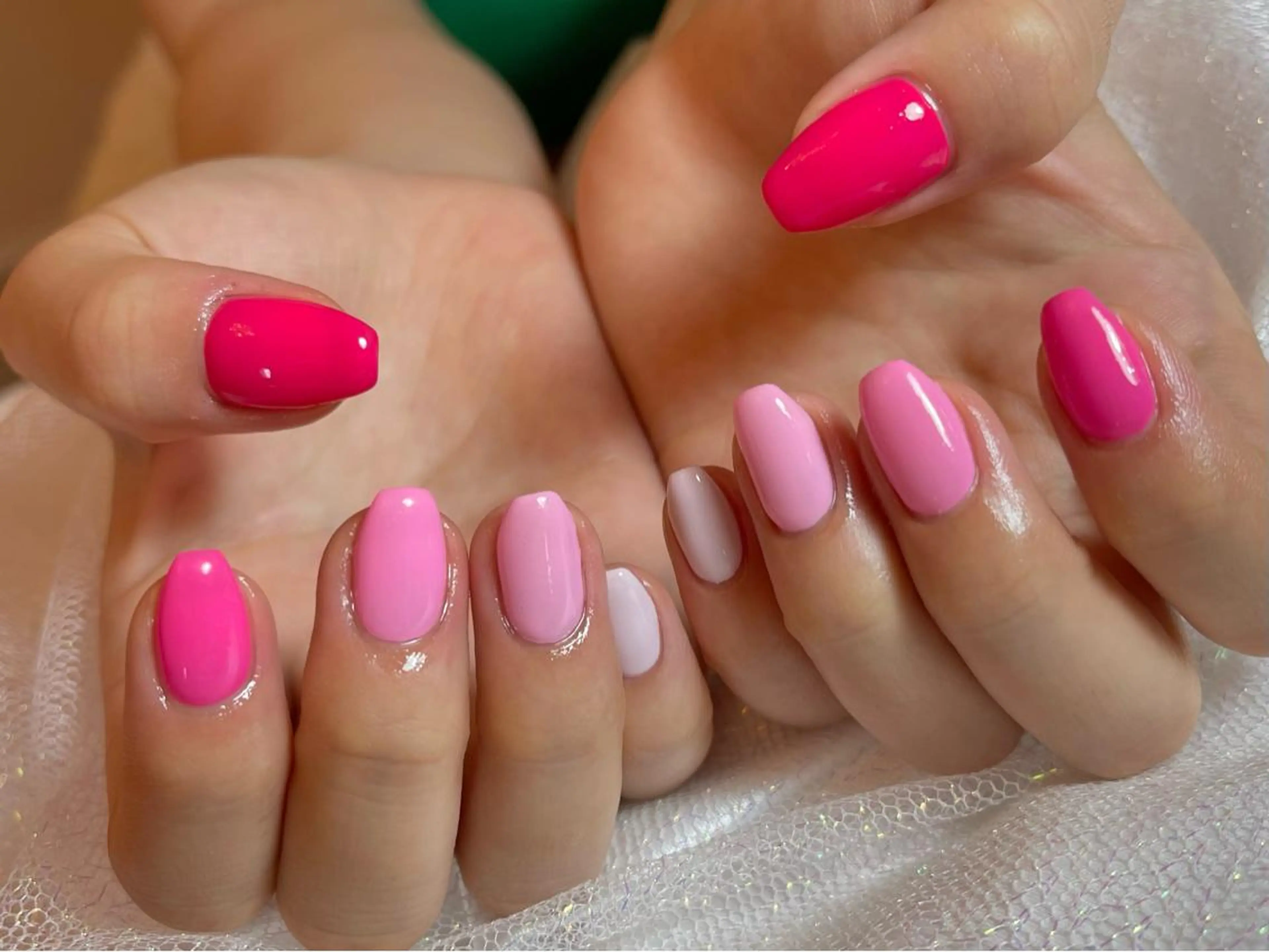 ネイル グラデーション ワンカラーネイル . Emmyのネイルデザイン